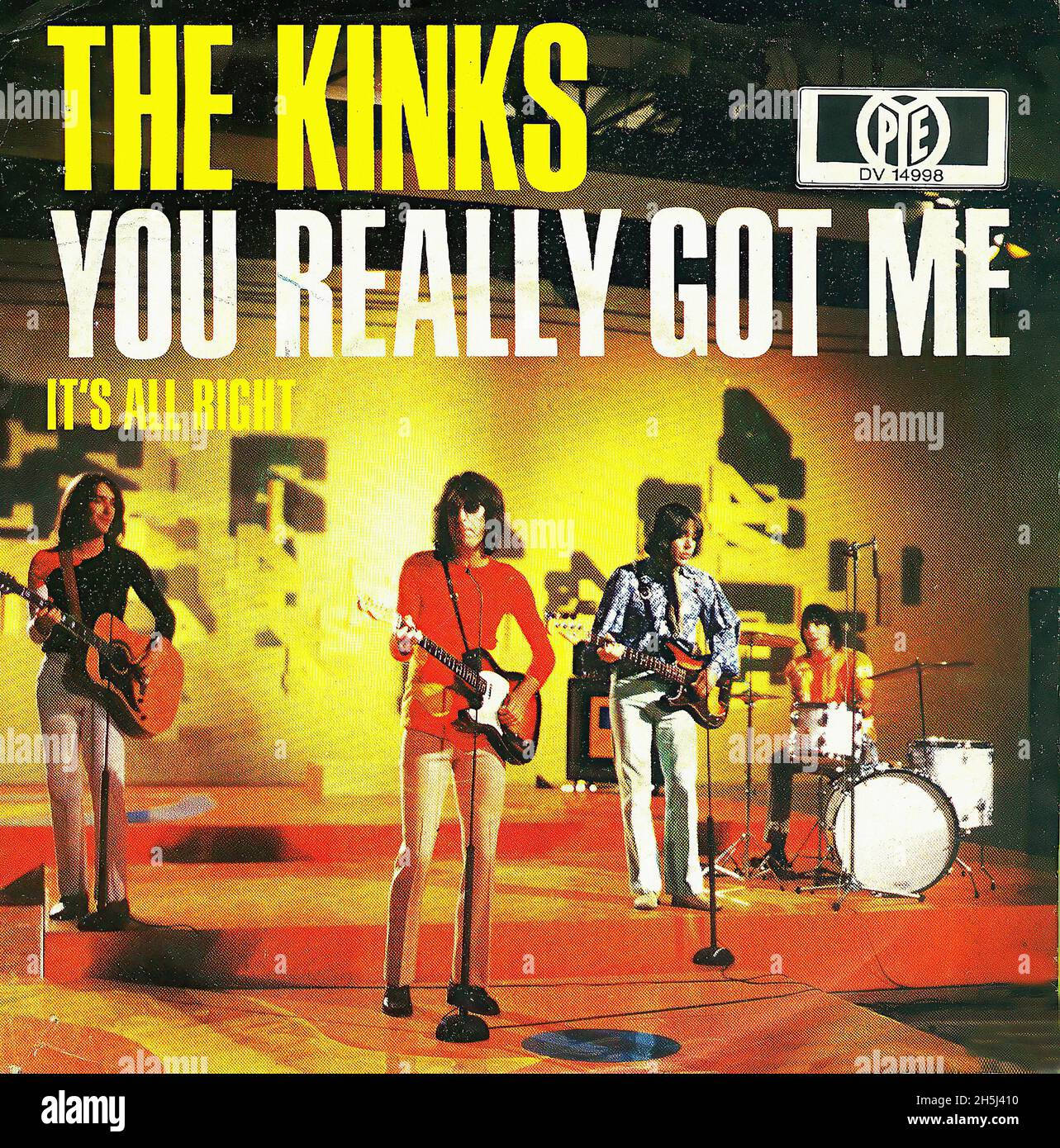 The Kinks You Really Got Me Omslag Muurpapier