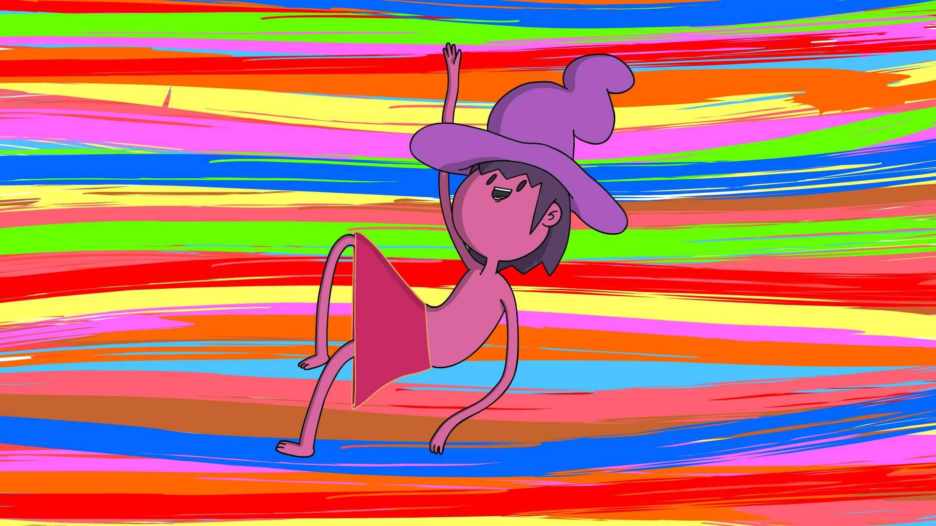 The Midnight Gospel Ontspanne Clancy Muurpapier