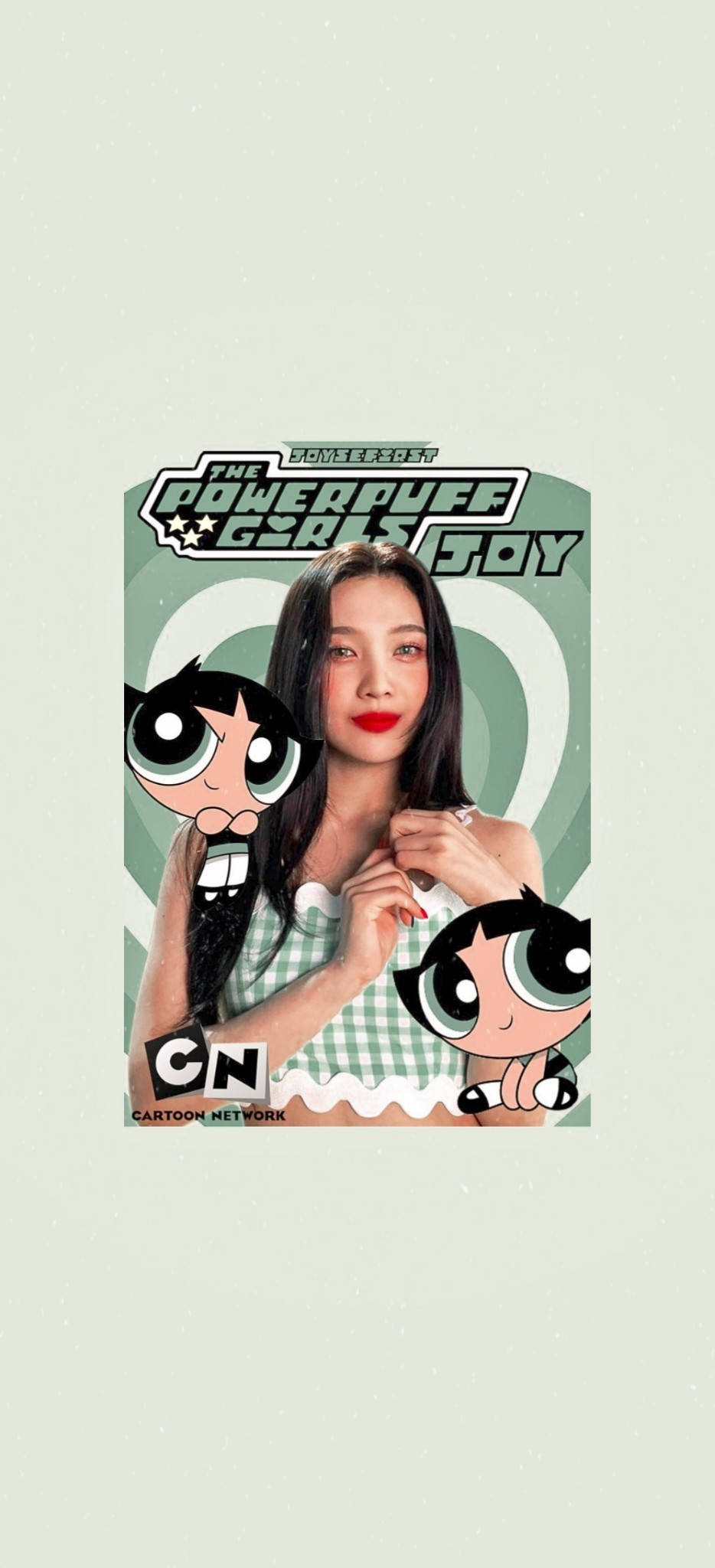 The Powerpuff Girls Red Velvet Vreugde Muurpapier