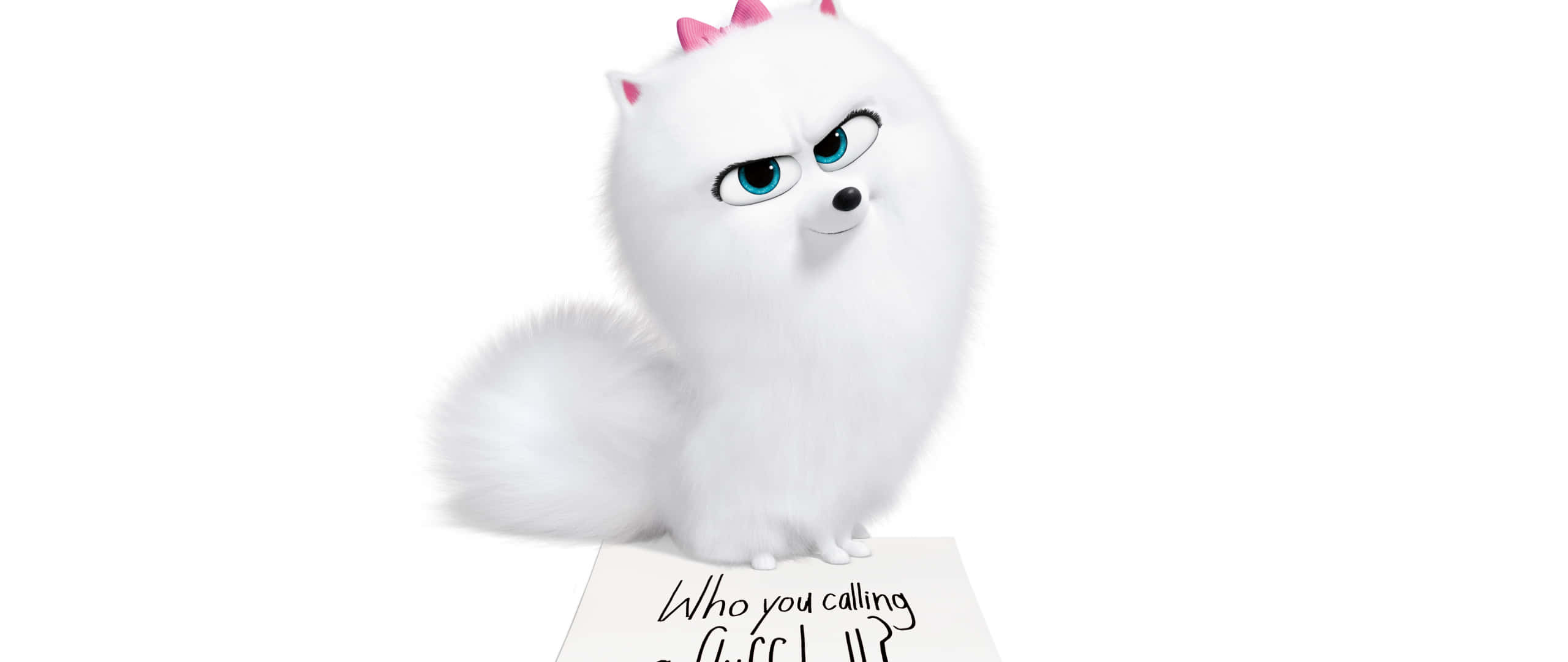 The Secret Life Of Pets 2 Gidget Foon Muurpapier