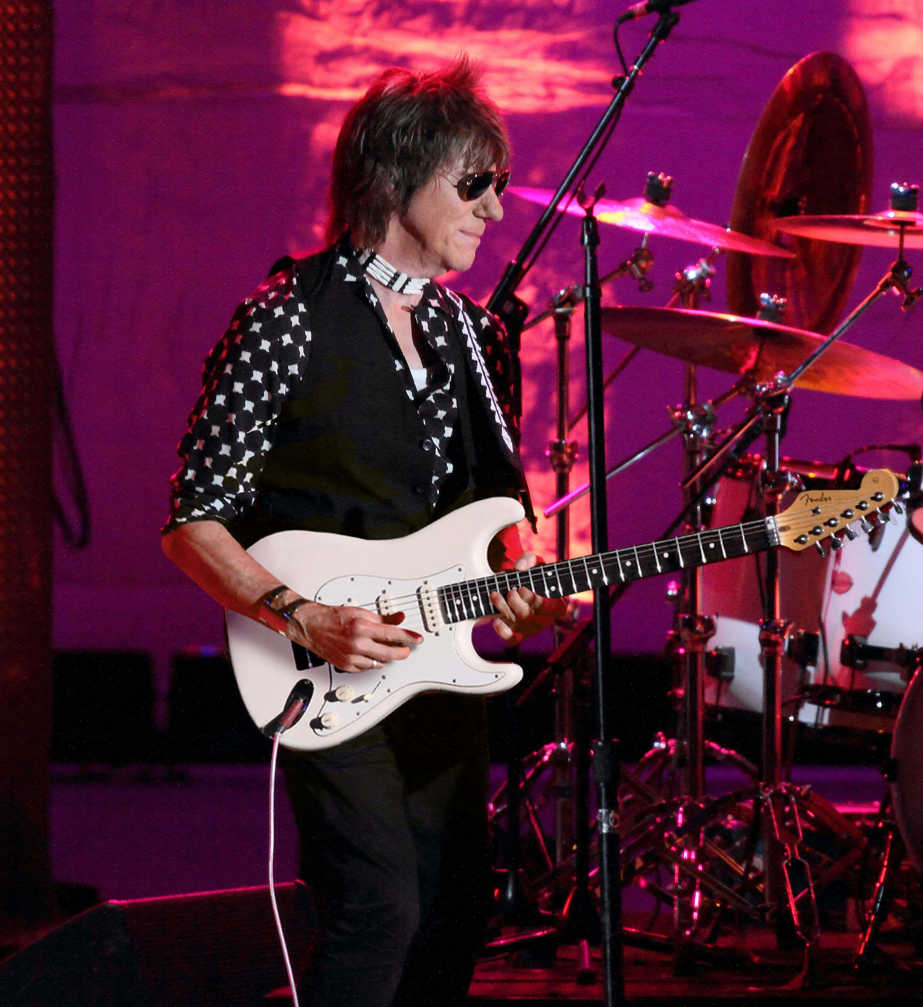 The Yardbirds Jeff Beck 2022 UK Toer Muurpapier
