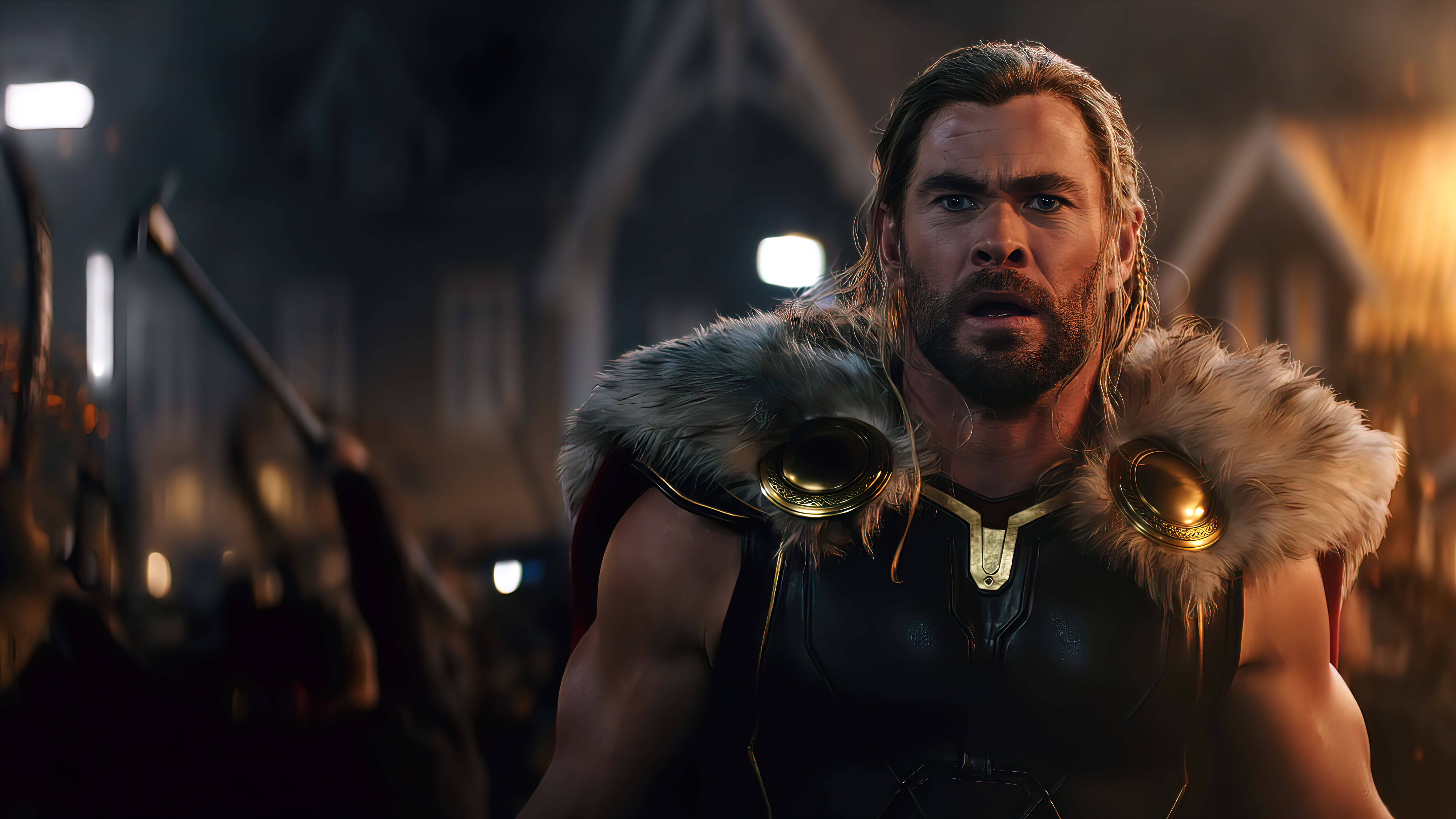 Thor Liefde en Donder Geskokte Thor Muurpapier