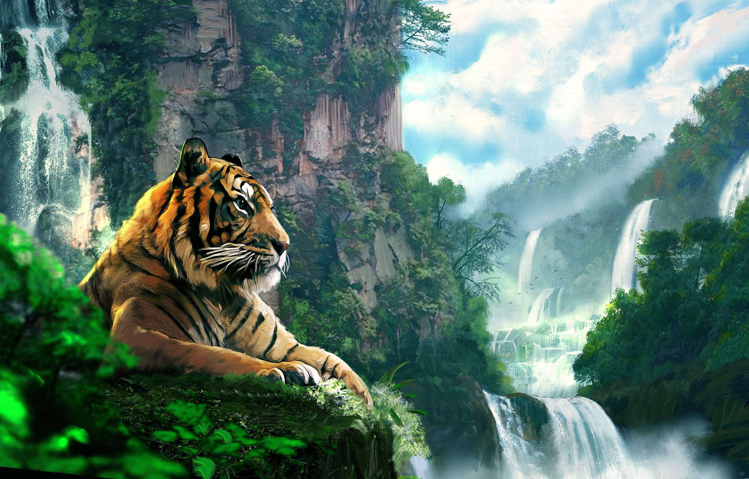 Tier by Waterval Skildery Muurpapier