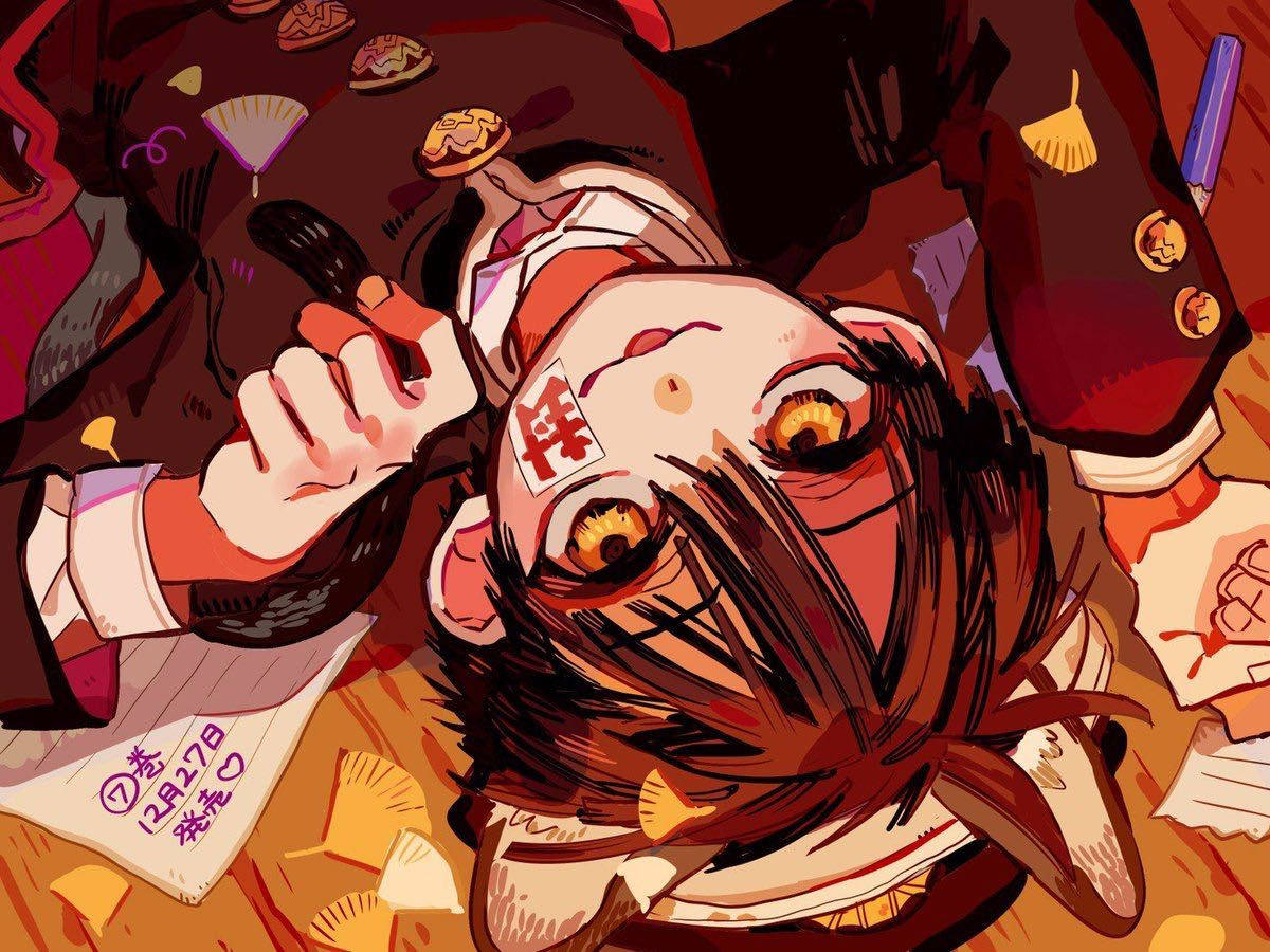 Toilet-Bound Hanako-Kun Anime-reeks Muurpapier