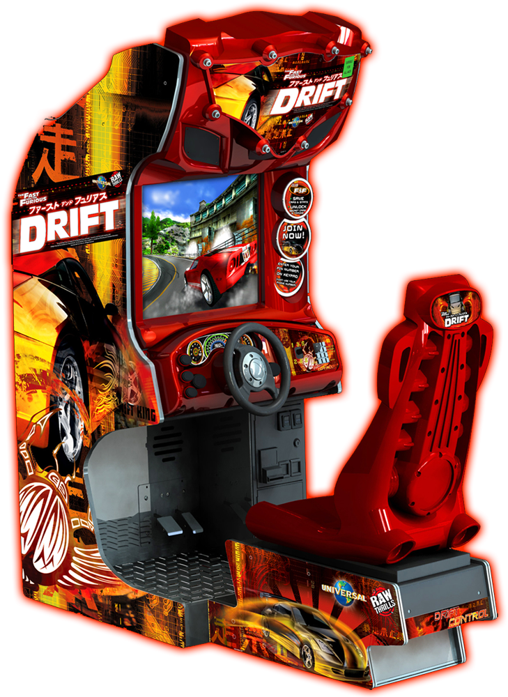 Tokio Drift Arcade-resiespeletjiemasjien Muurpapier