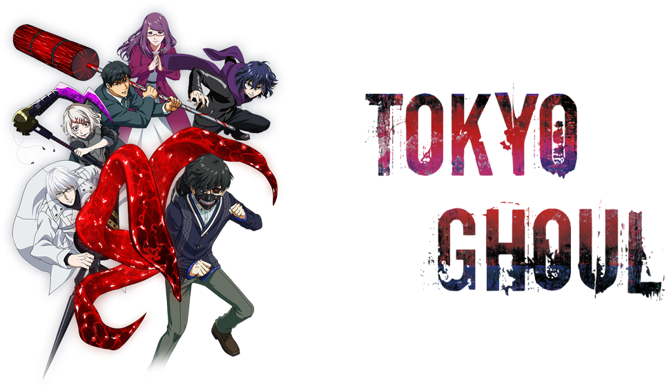 Tokio Ghoul Anime Karakters Muurpapier