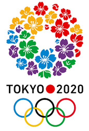 Tokio2020 Olimpiese Spele-logo Muurpapier
