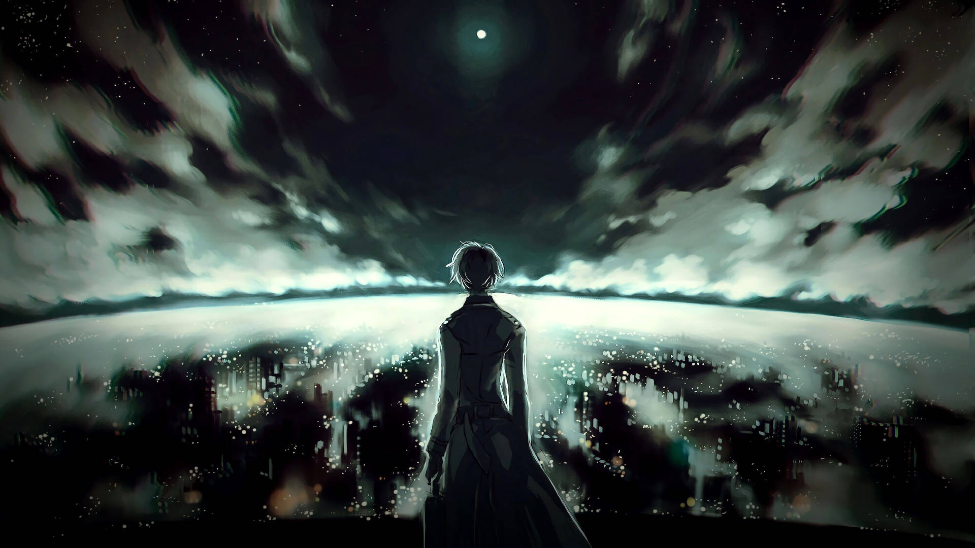 Tokyo Ghoul Donker Anime Estetiese Buroblad