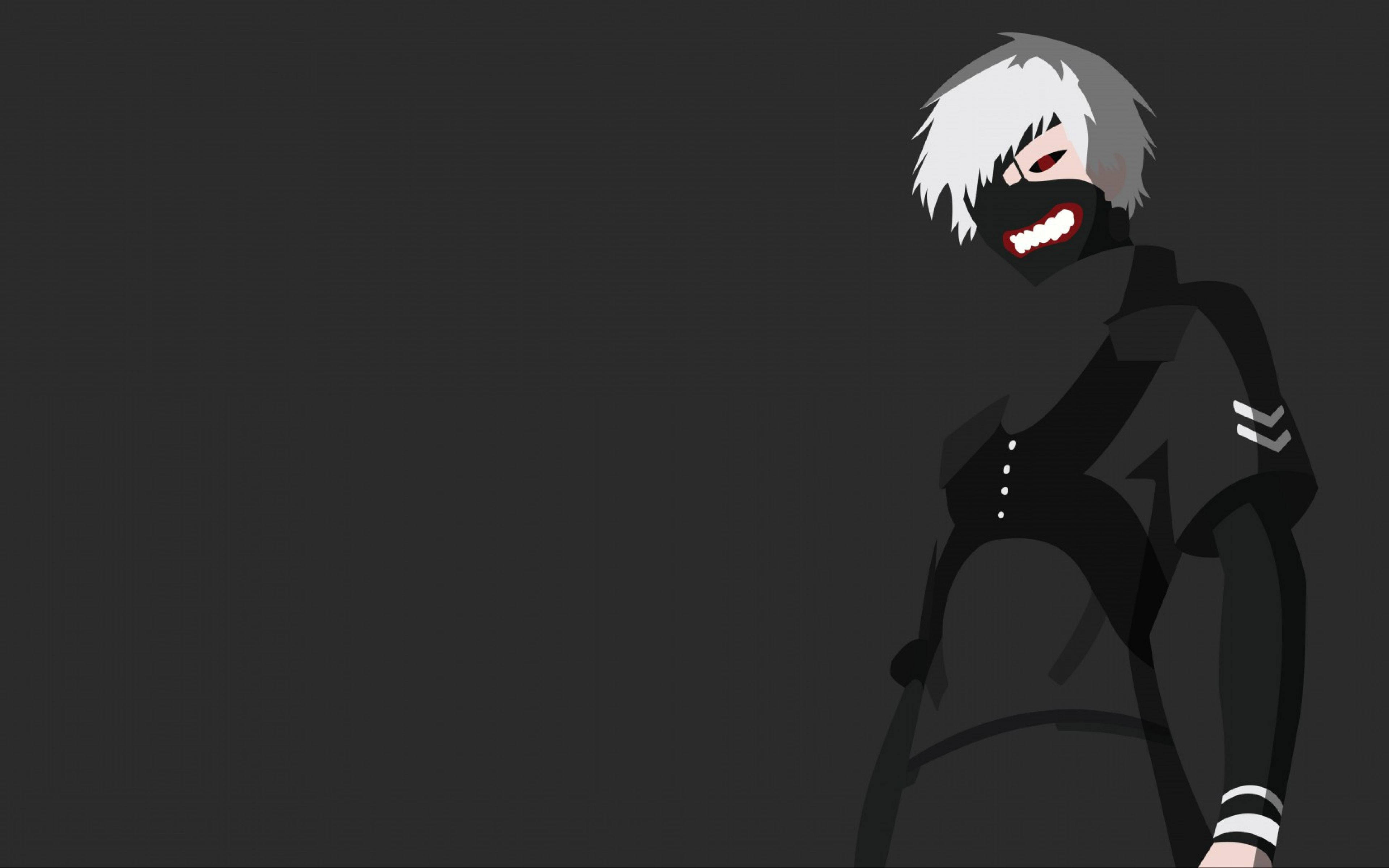 Tokyo Ghoul Karakter Ken Vektorkuns Muurpapier