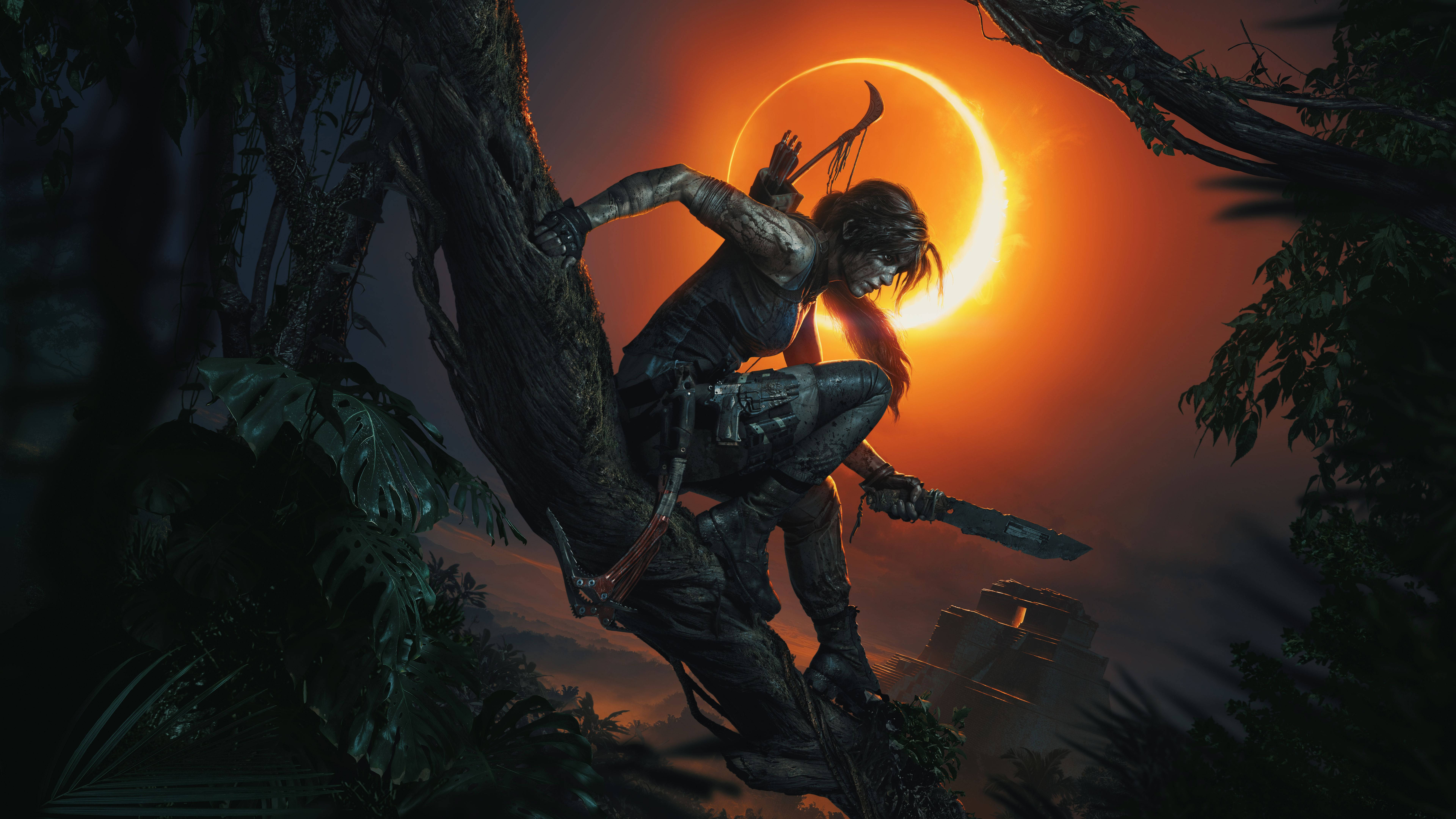 Tomb Raider 8K Speletjie Muurpapier