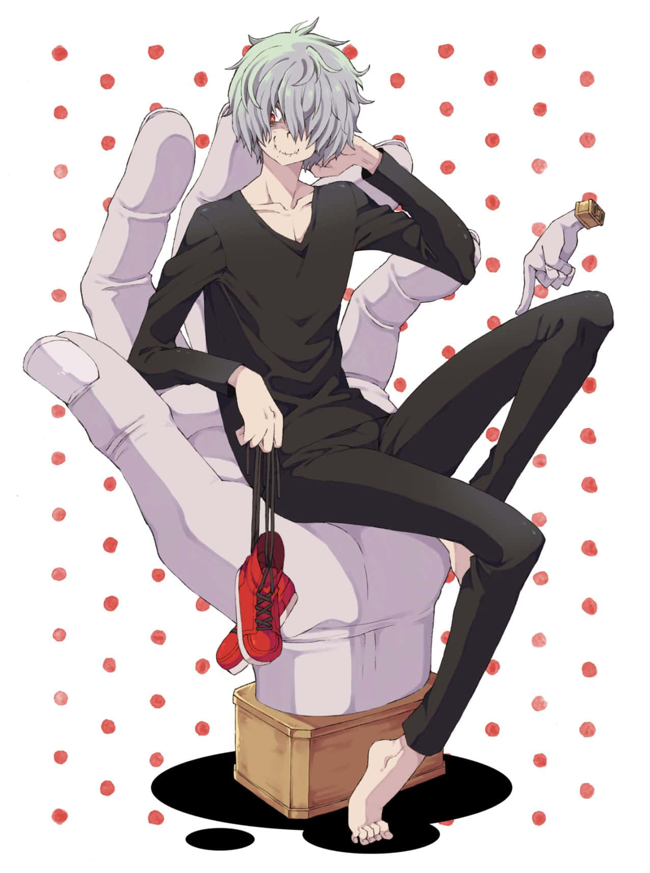 Tomura Shigaraki, anime-skurk Muurpapier