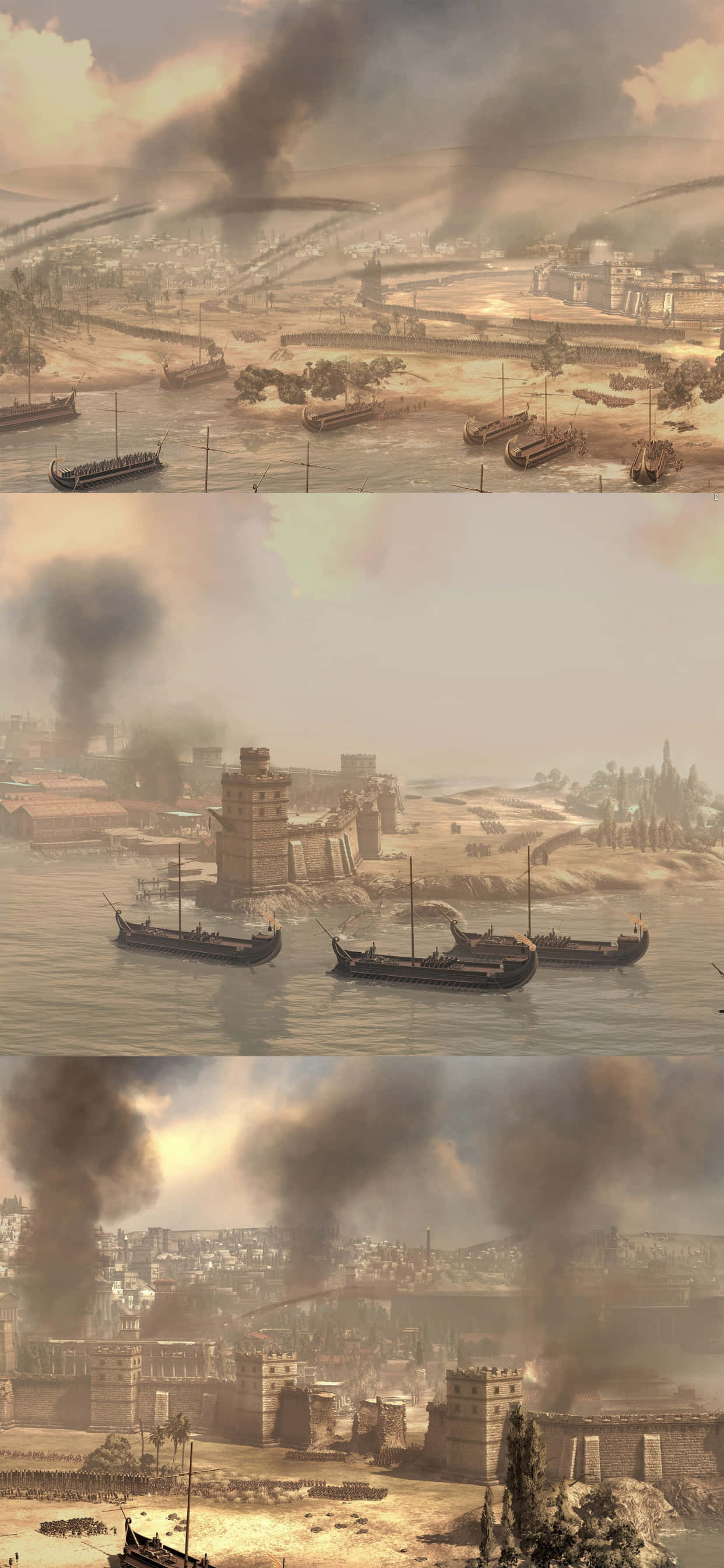 Total War Attila op die iPhone XS Max Muurpapier