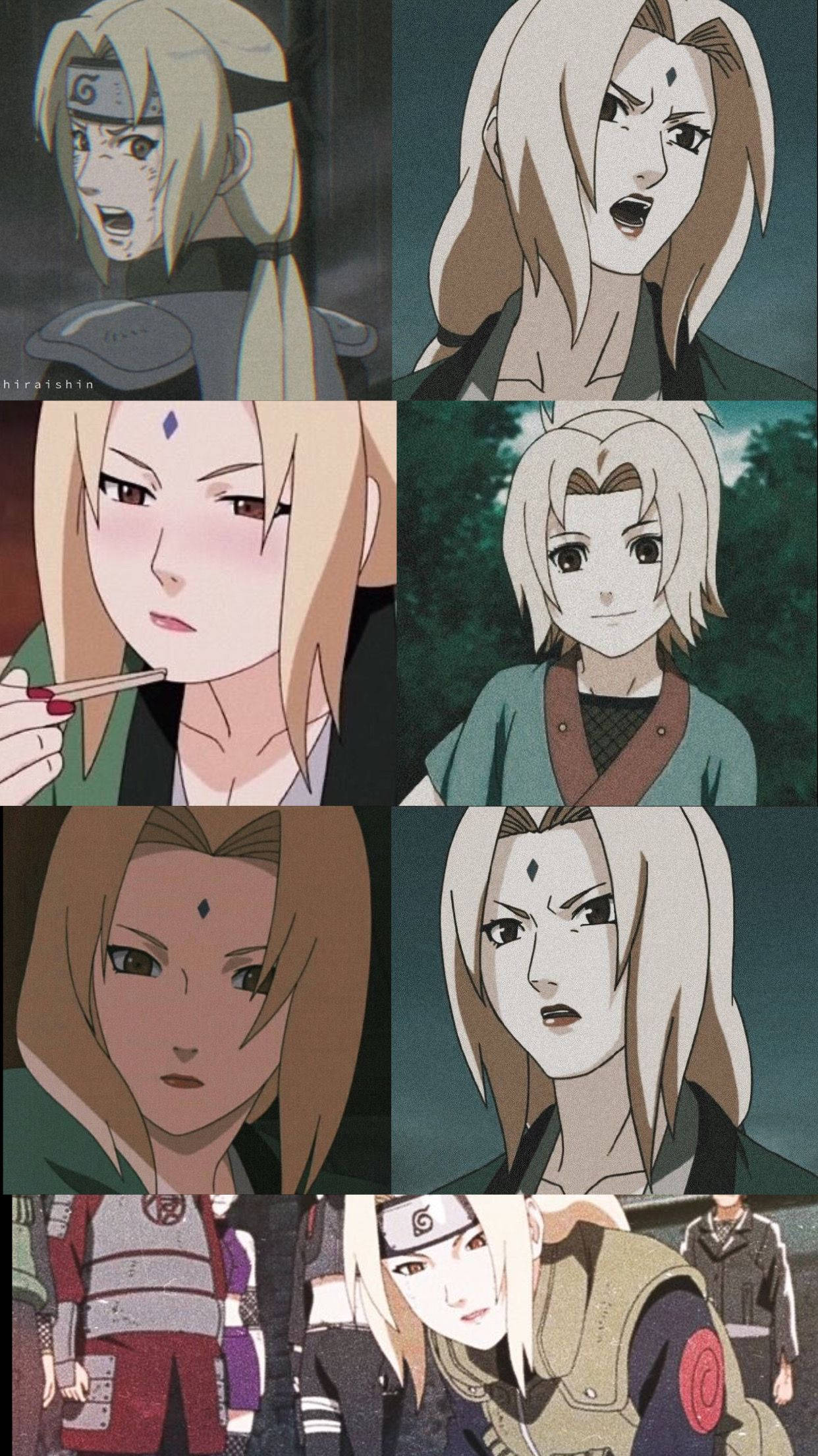 Tsunade Collais Muurpapier