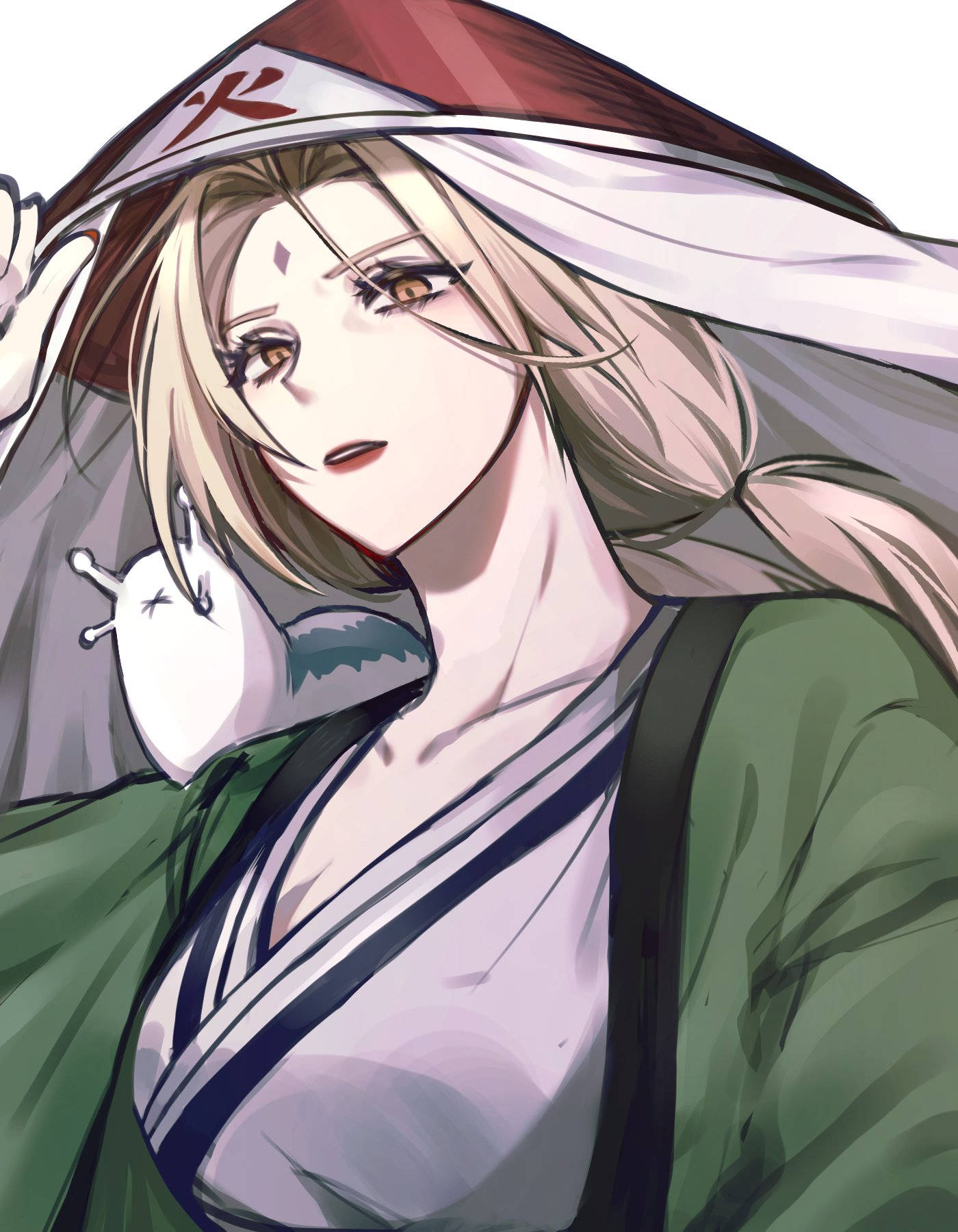 Tsunade wat Haar Kasa Vashou Muurpapier