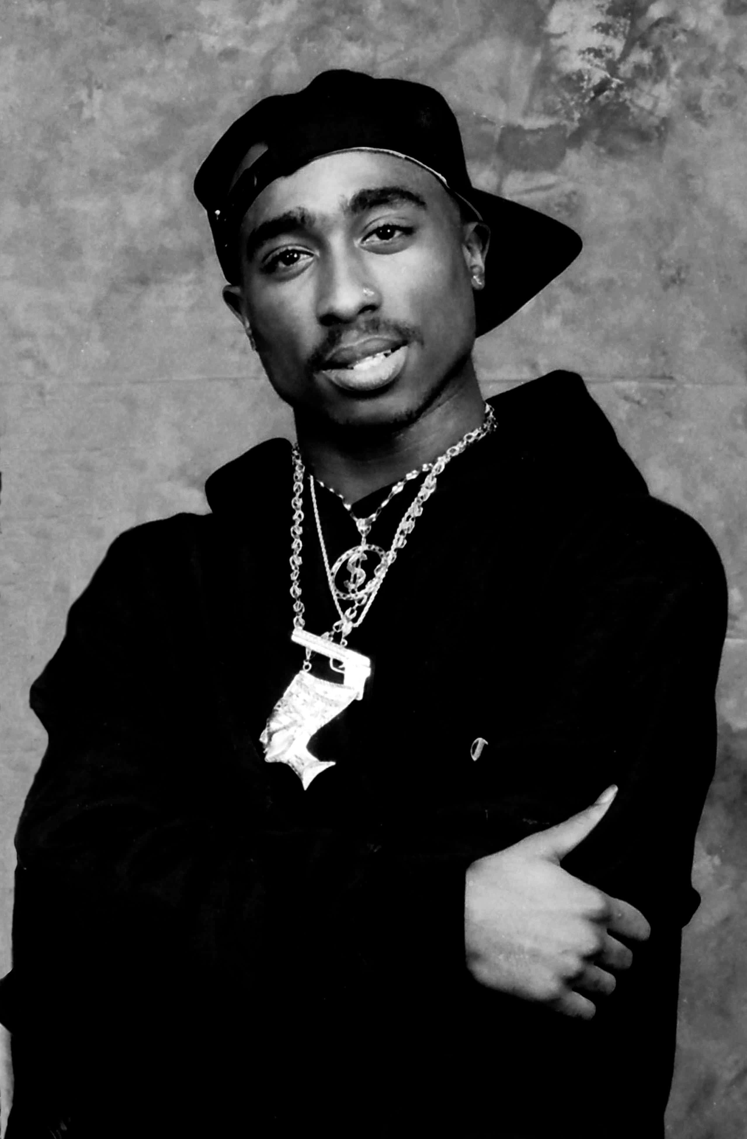 "Tupac Shakur, Hip Hop Legende" Muurpapier