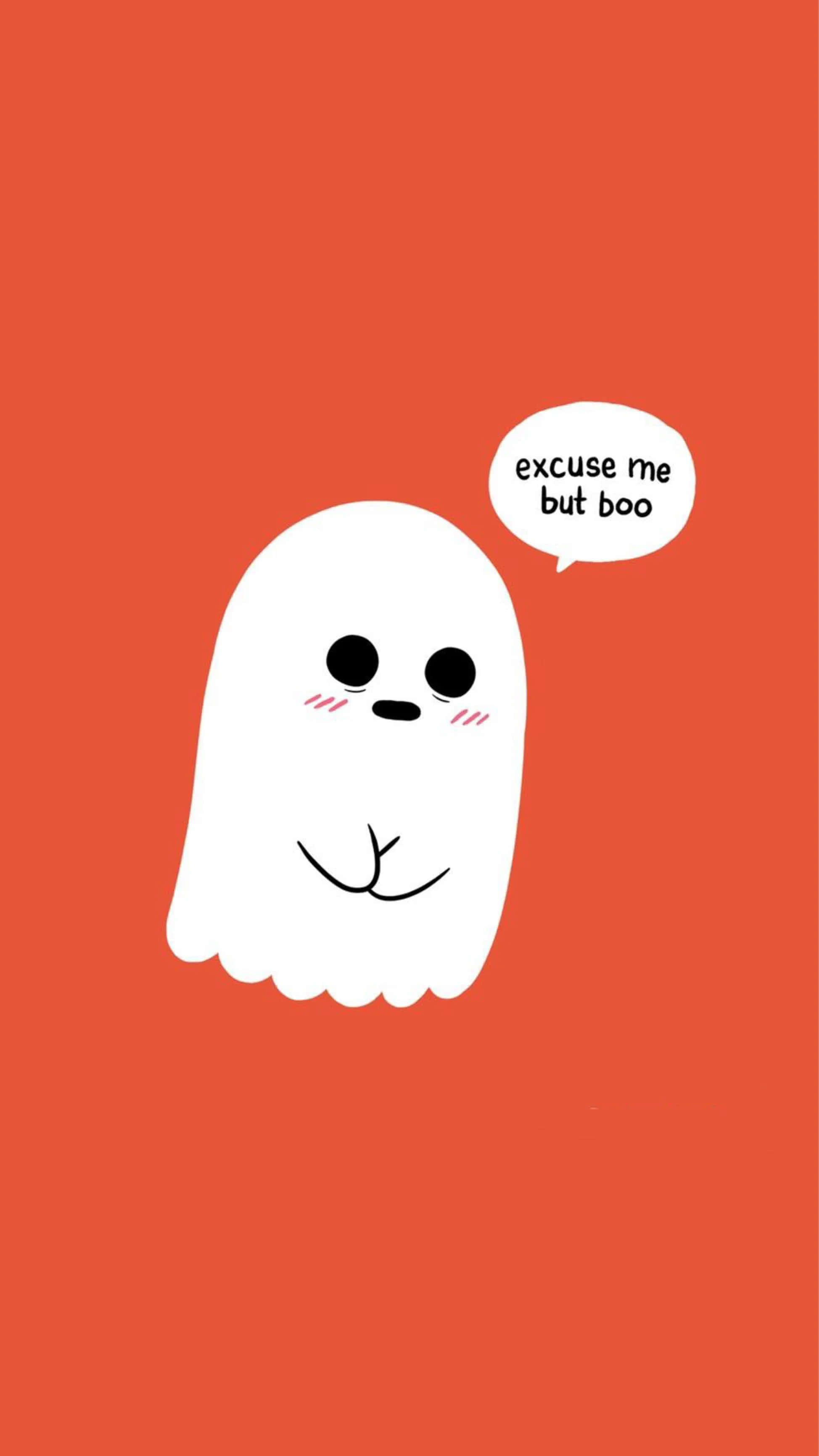 Twee Klein Pampoentjies Aangeklee vir Halloween Muurpapier