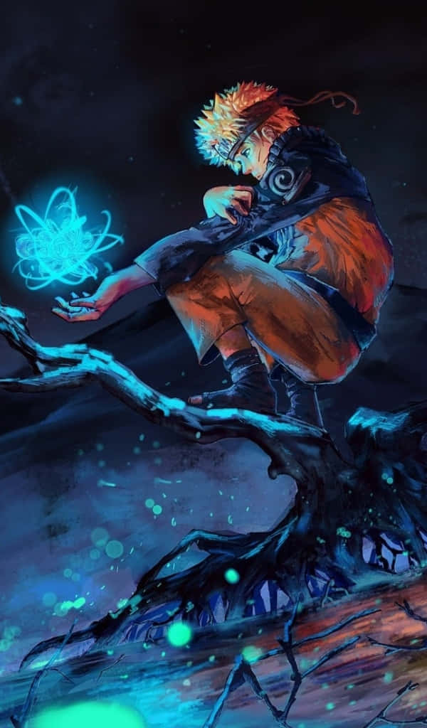 Naruto prente — Naruto iPhone GIF Muurpapier