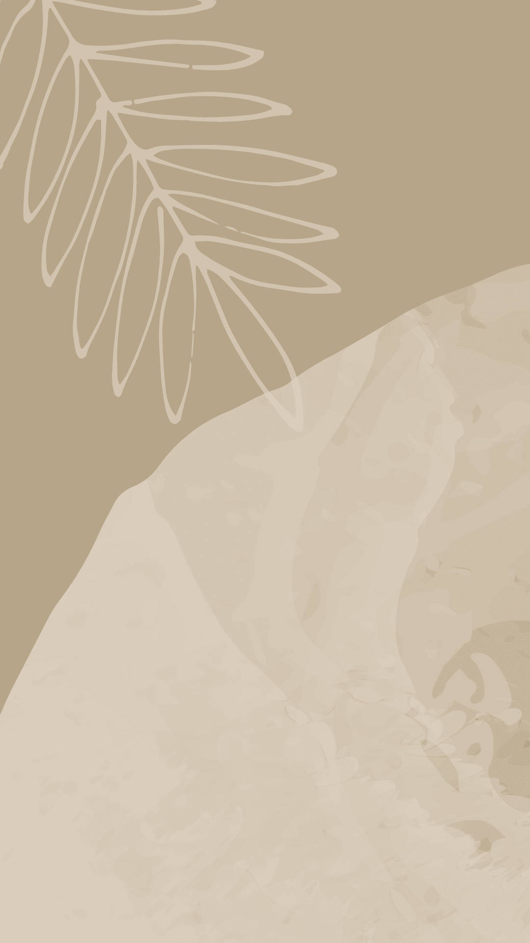 Tweekleurige Bruin Grafiese Neutrale Agtergrond Muurpapier