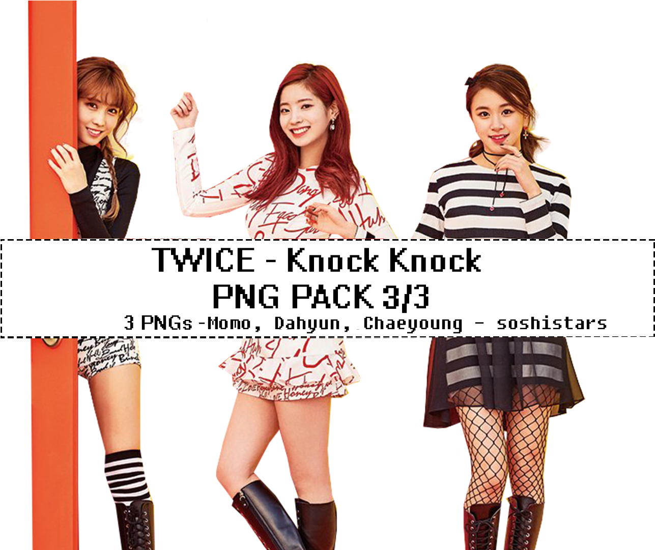 Twice Knock Knock P N G Pakkie Muurpapier