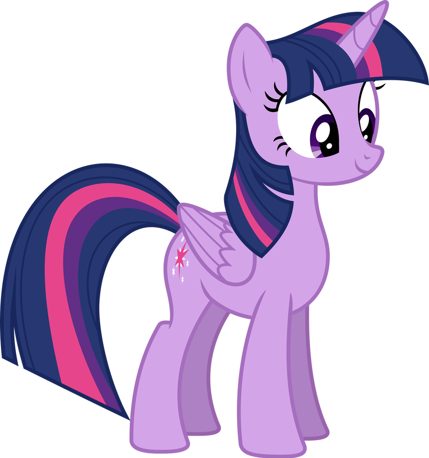 Twilight Sparkle Geanimeerde Karakter Muurpapier
