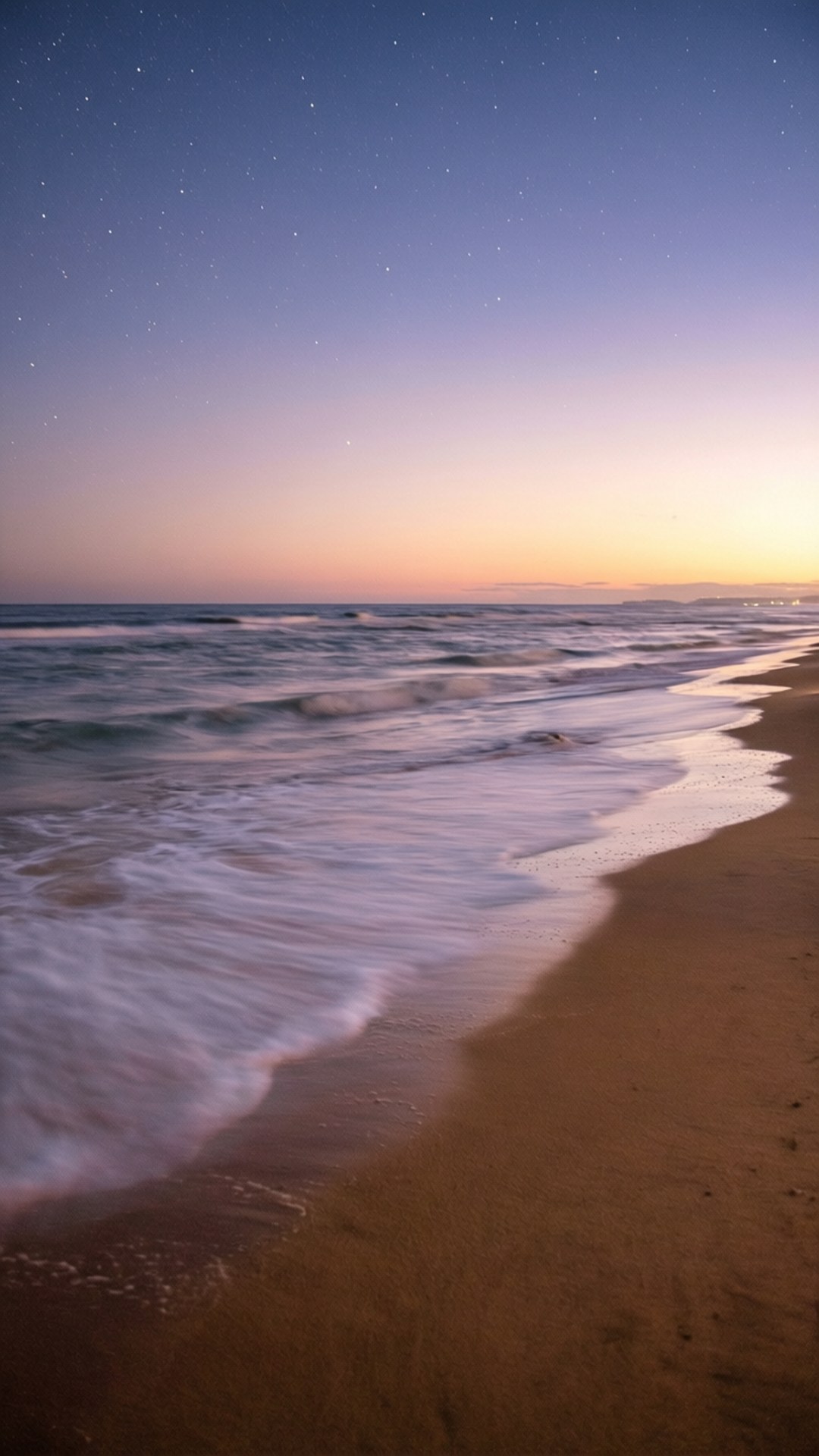Twilight-strand Sereniteit Muurpapier