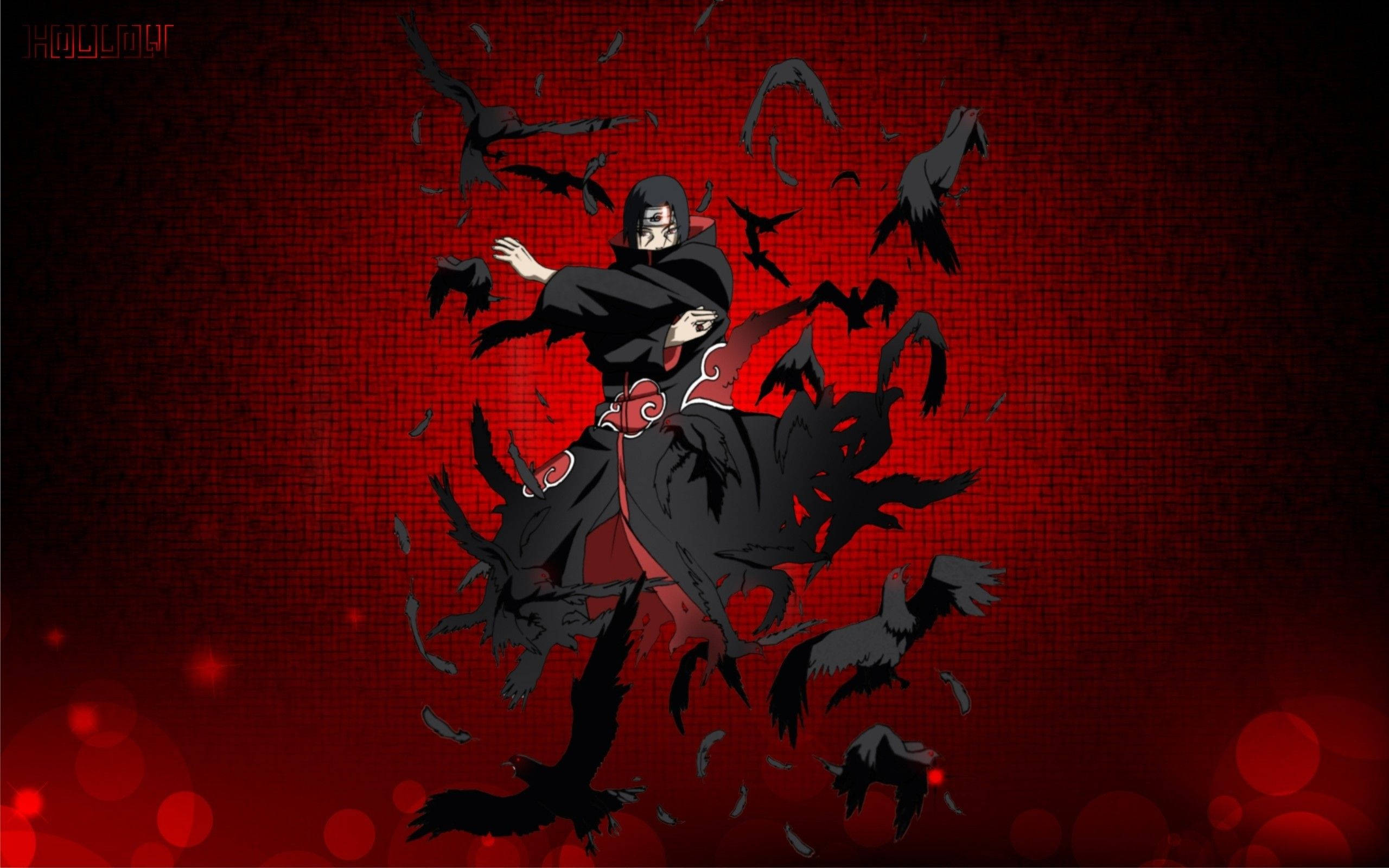 Uchiha Itachi se Genjutsu Naruto-rekenaar Muurpapier