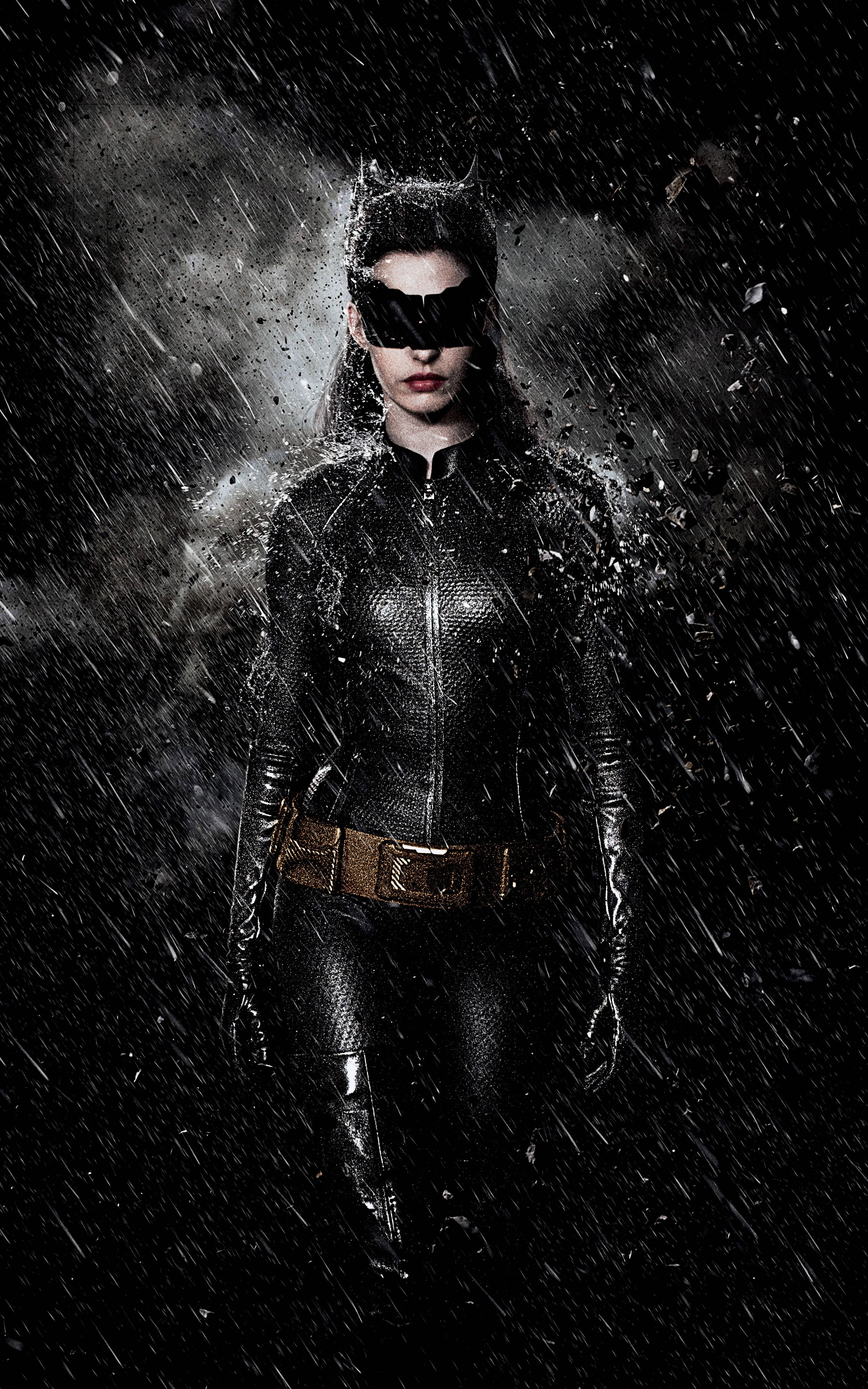 Uit The Dark Knight - Catwoman Portret Muurpapier