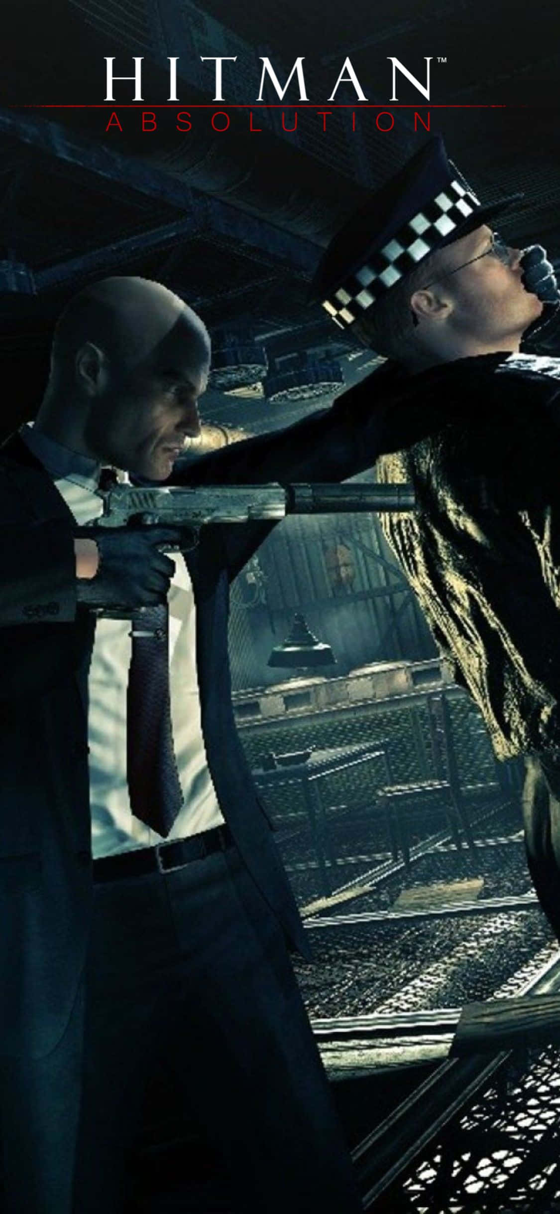 Ultieme Sluipmoordenaar: Speel Hitman Absolution vir 'n meesleurende ervaring op iPhone X Muurpapier