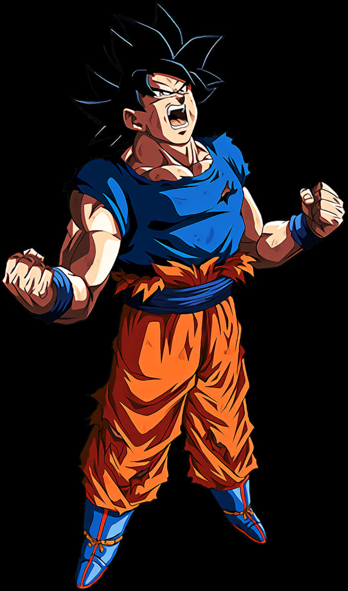 Ultra Instinct Goku Kragopbou Muurpapier