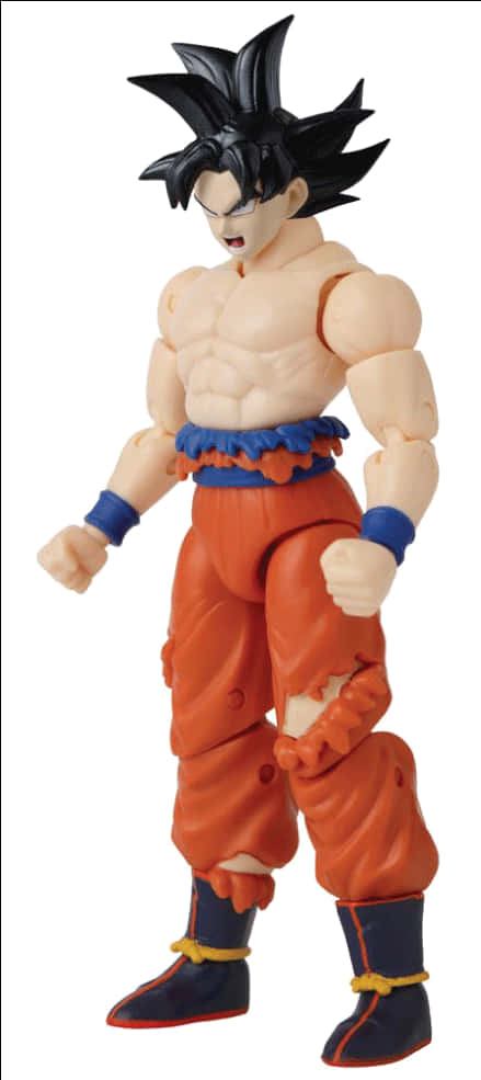 Ultra Instink Goku Figuur Muurpapier