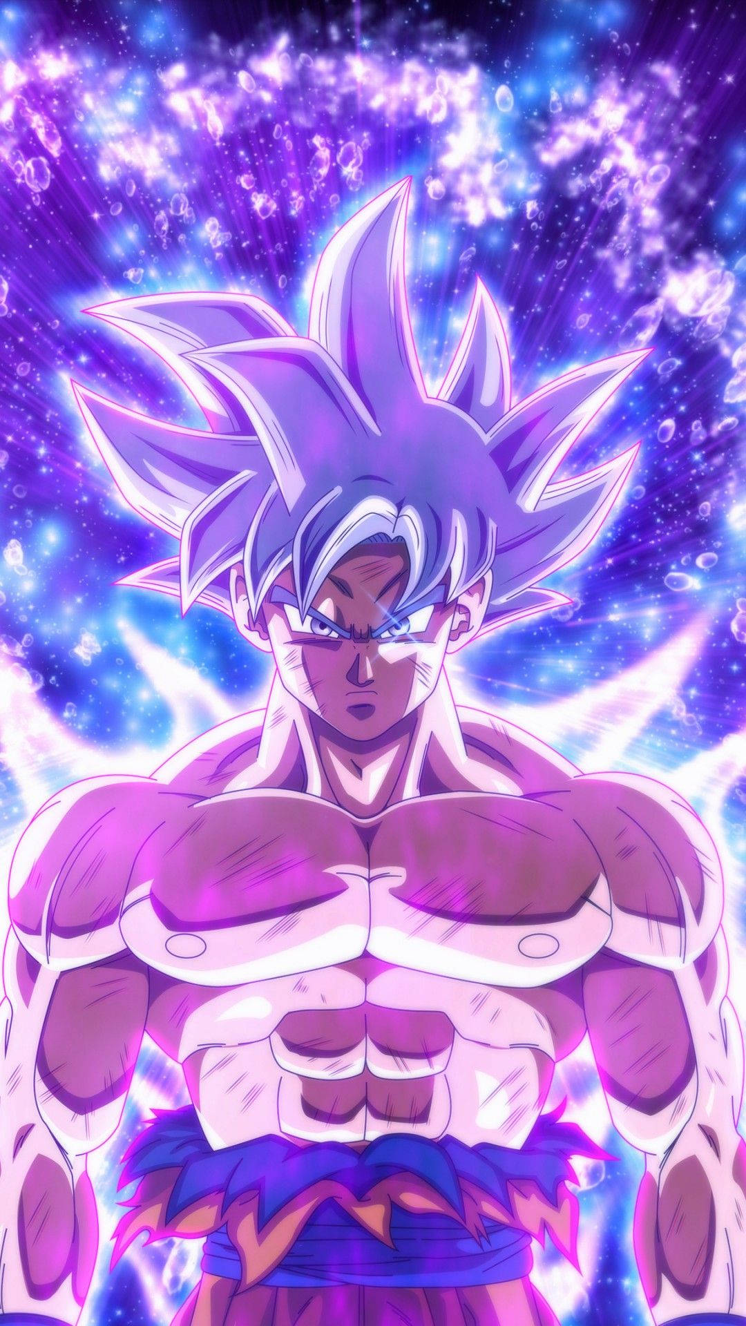 Ultra Instinkt Saiyan Seun Goku iPhone — Dragon ball super GIF Muurpapier