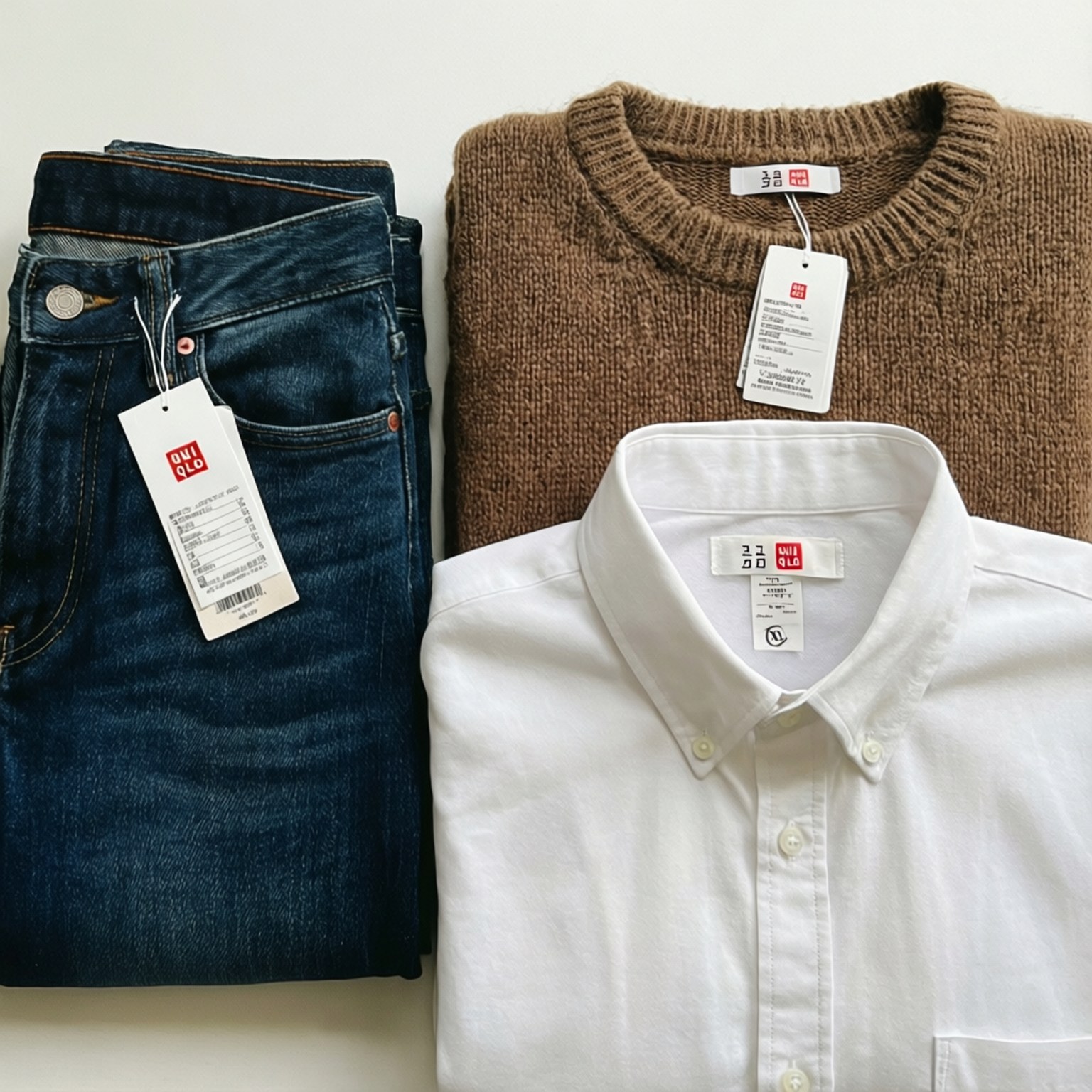 Uniqlo Plat Lê Muurpapier