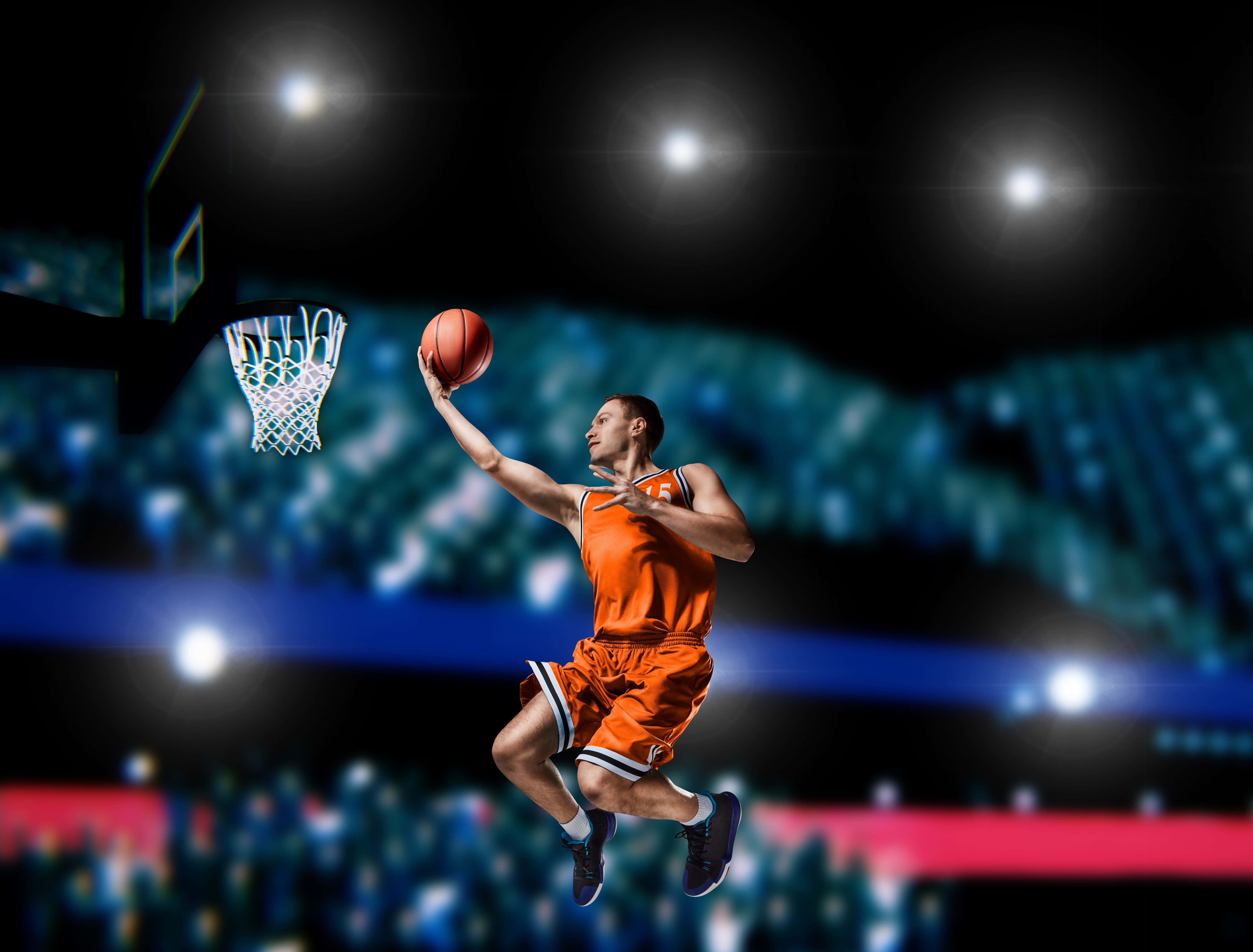 Vaardige balbeheer lei tot basketbalsukses Muurpapier