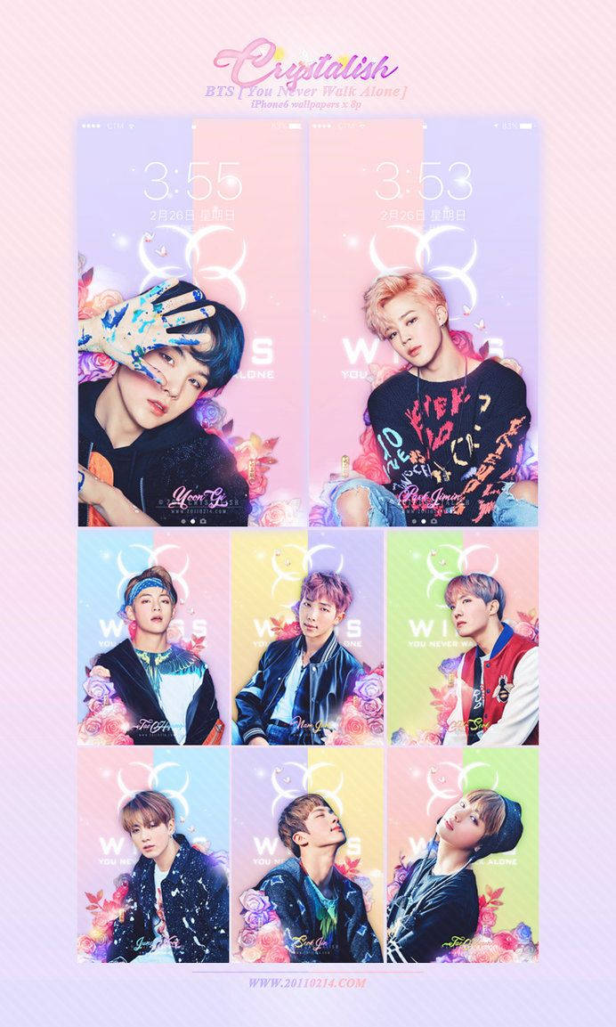Vang die KPop-groep Bts in volle blom - wat aanhangers verlustig met 'n hartroerende optrede Muurpapier