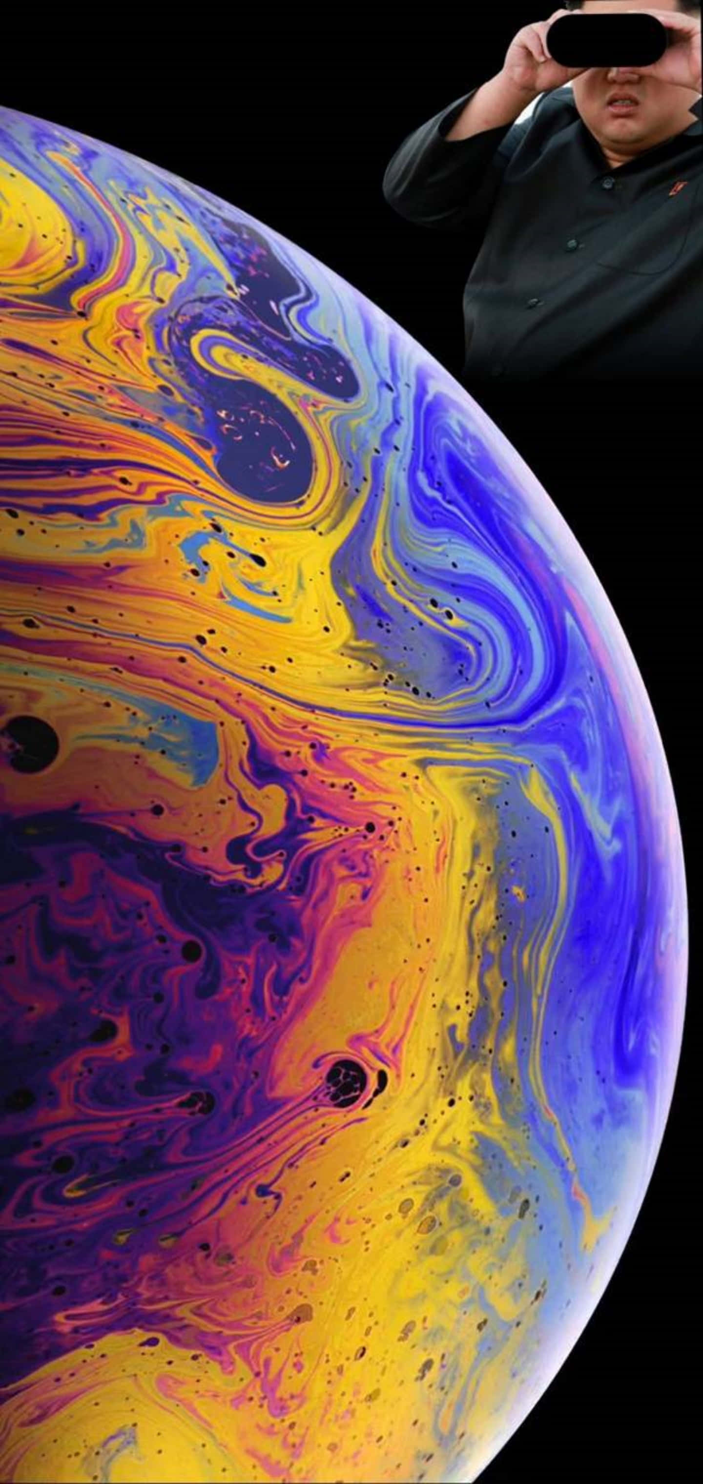 Vasgelê die Wêreld se Skittering met die Pragtige Galaxy S10 Plus Muurpapier