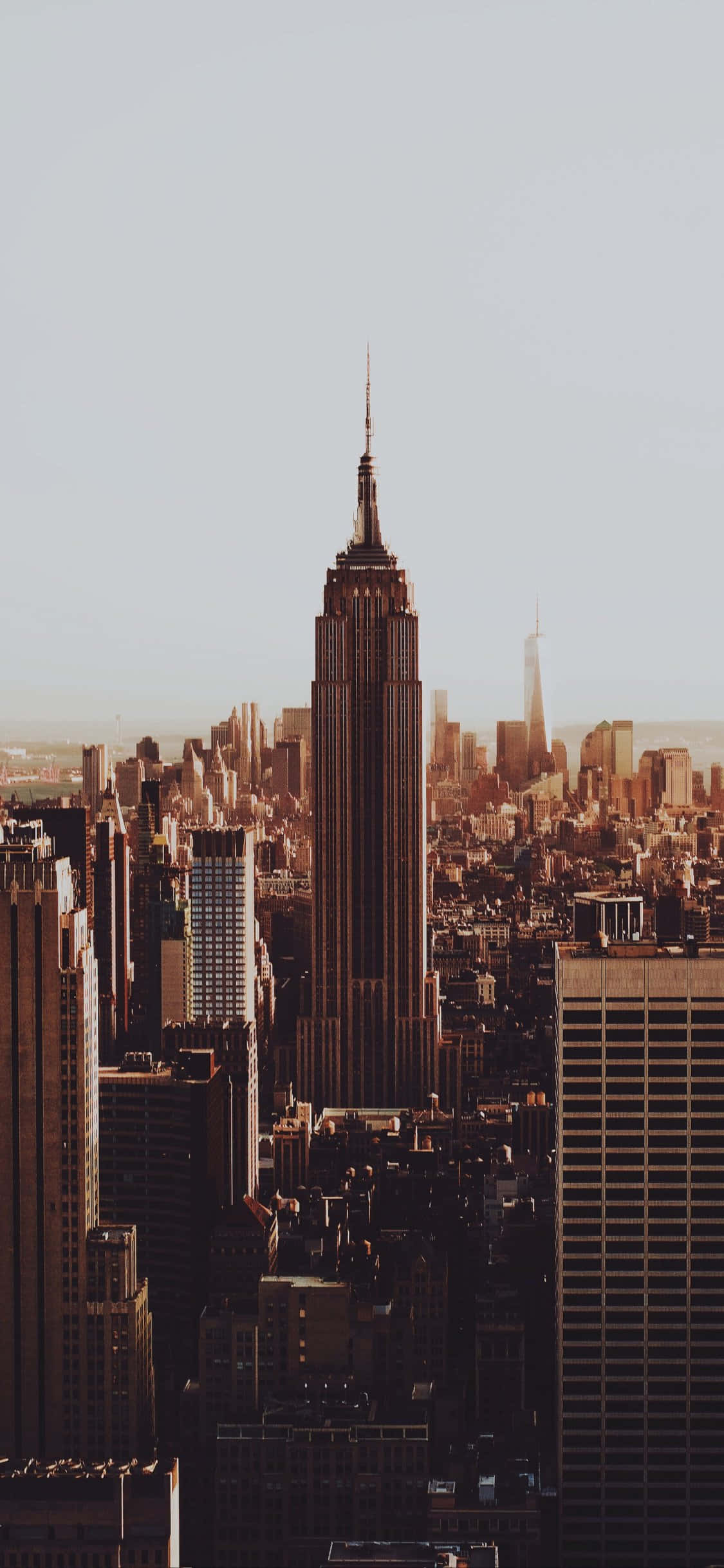 "Vasvang die gees van New York" Muurpapier