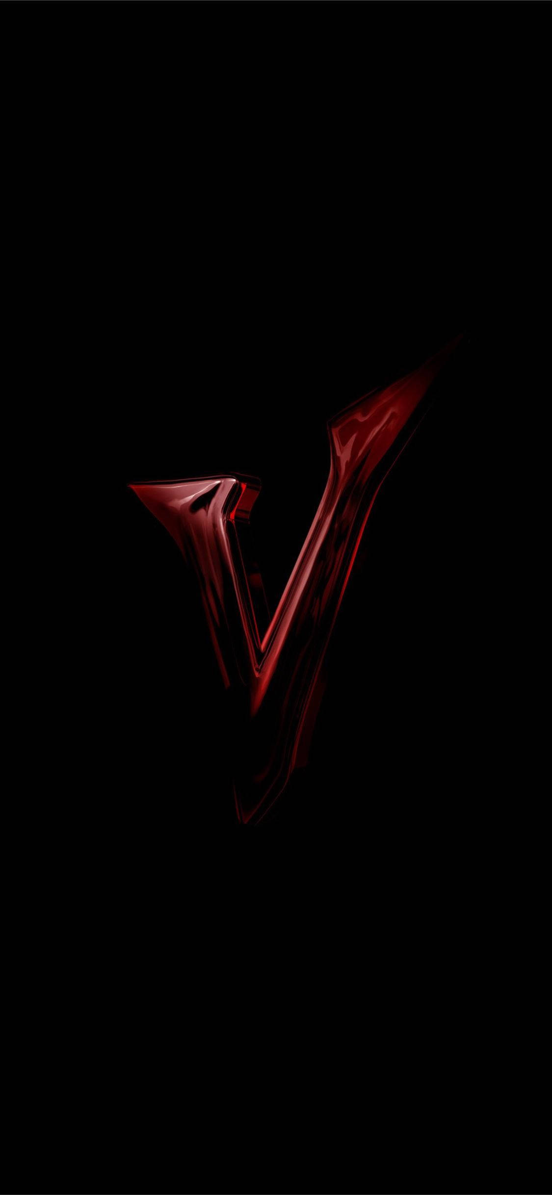 Venom Let There Be Carnage Minimalisties Muurpapier