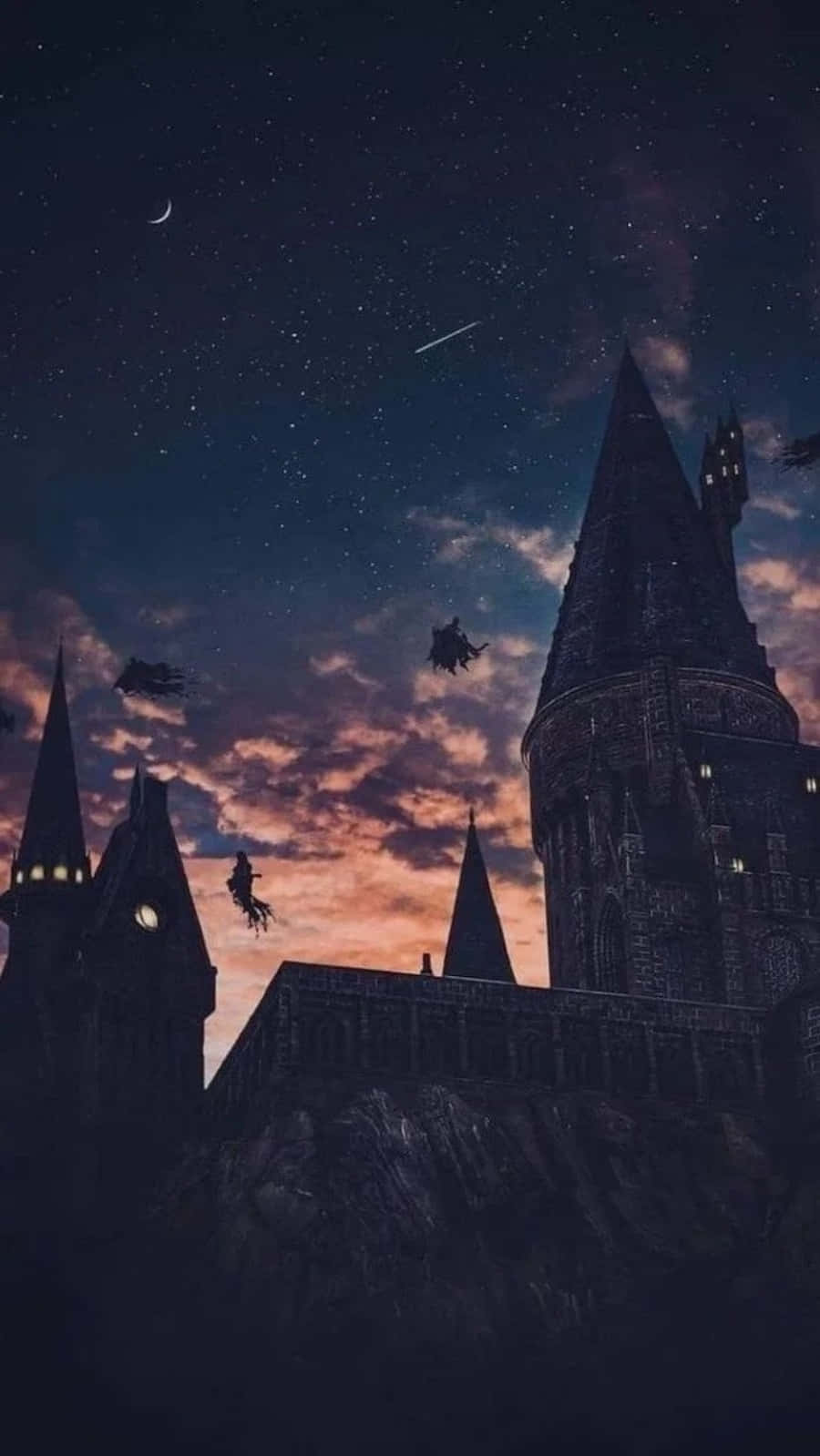 Verbeelding neem jou na Hogwarts Muurpapier