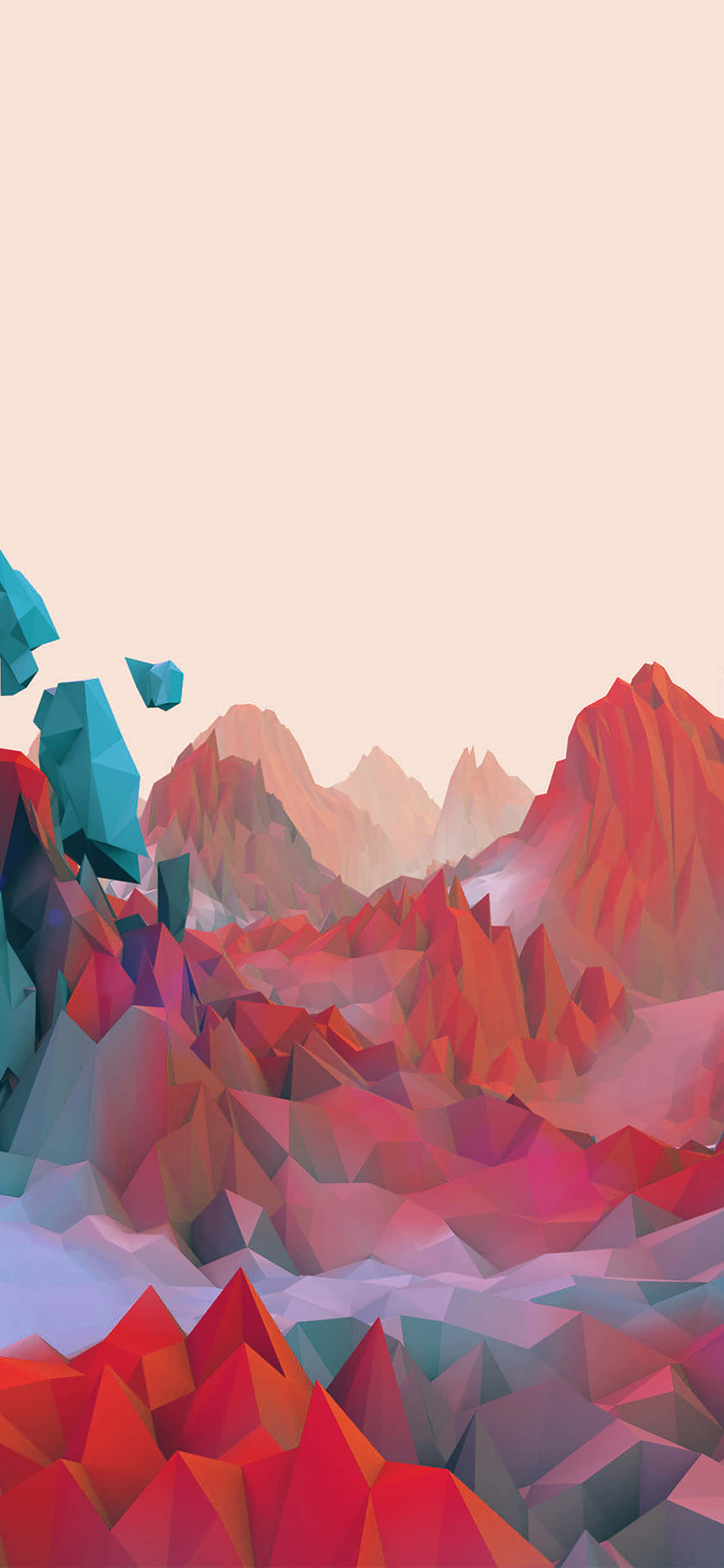 Asemrowend Gedetailleerde Grafiese iPhone Muurpapier