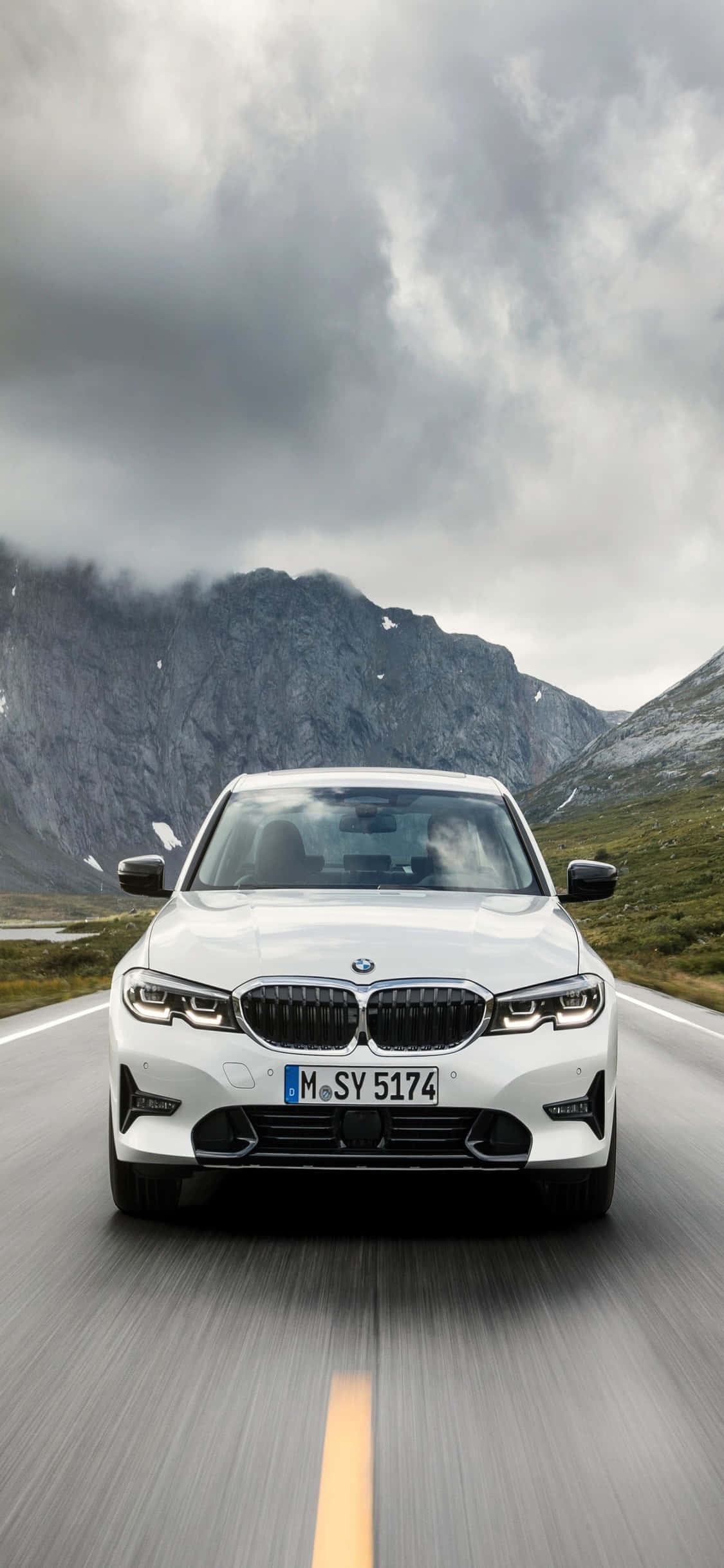 Verenig Werkverrigting en Styl – iPhone X en BMW Muurpapier