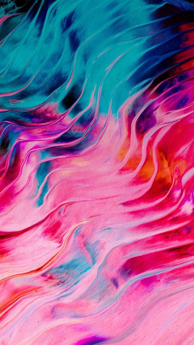 Verfrissend kreatiewe iPhone-agtergrond Muurpapier
