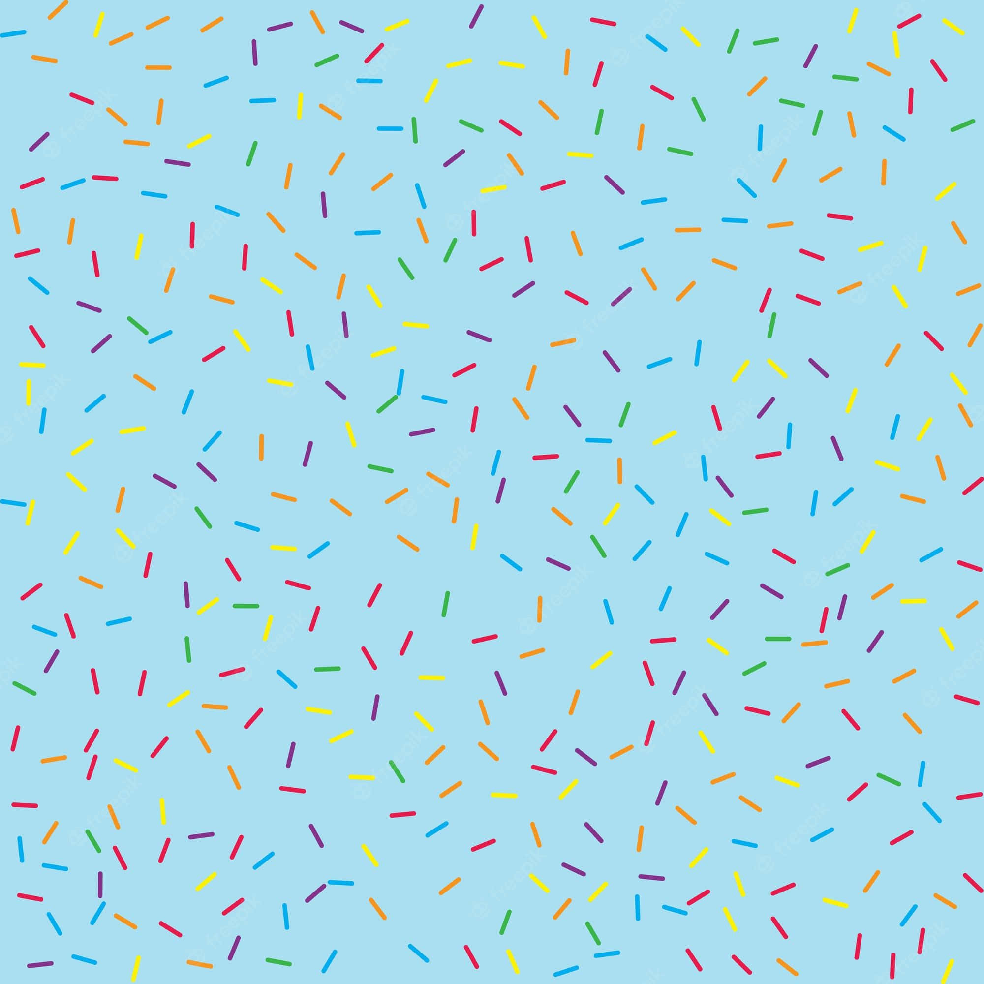 Verhelder die dag met Sprinkels Muurpapier