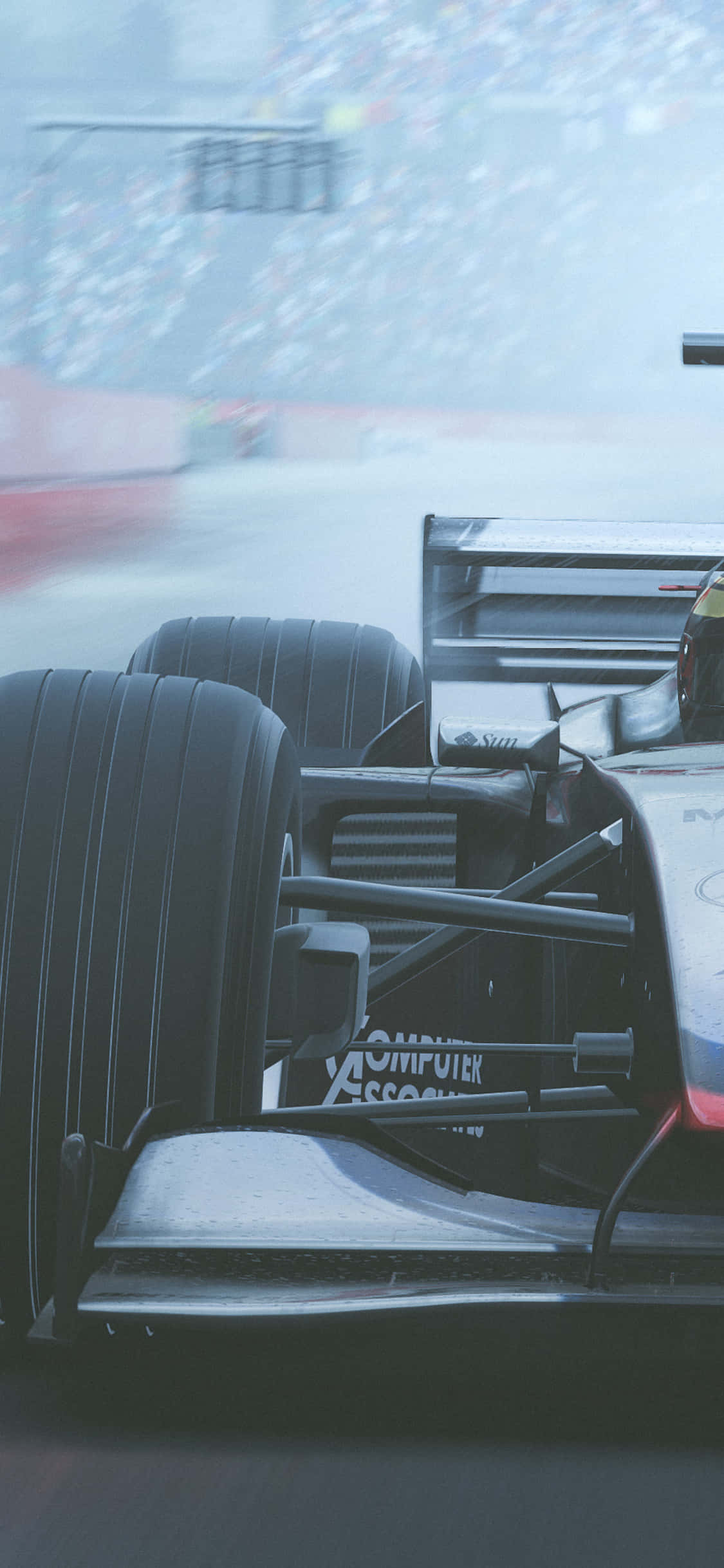 Vering En Wiele Detail F1 2018 Agtergrond Muurpapier