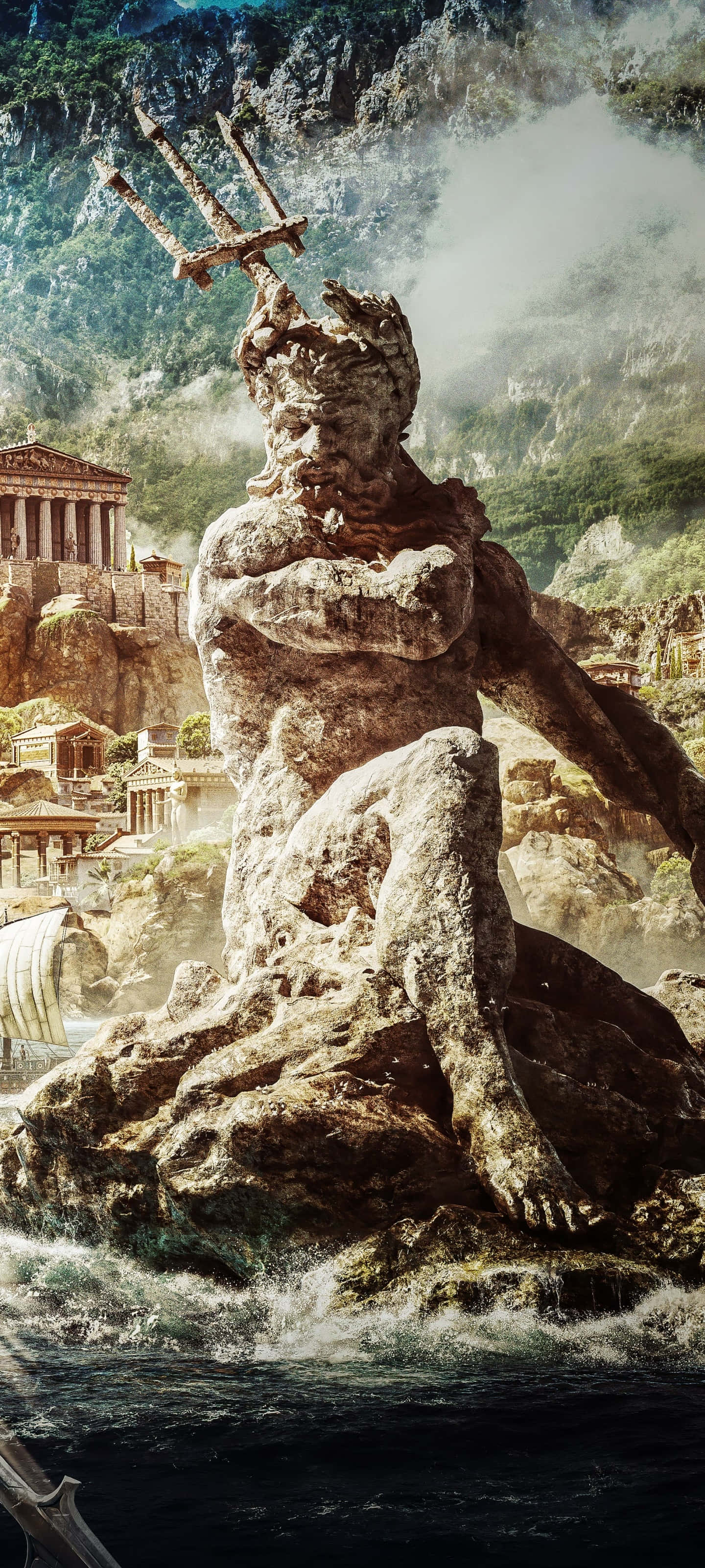 Verken antieke Griekeland en word 'n legendariese held in Android se Assassin’s Creed Odyssey. Muurpapier