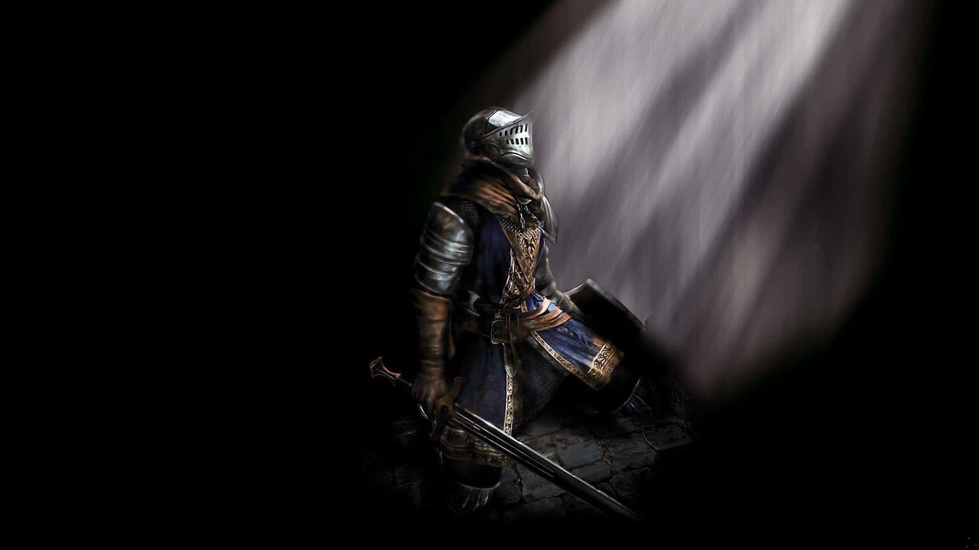Verken die dieptes van Dark Souls Muurpapier