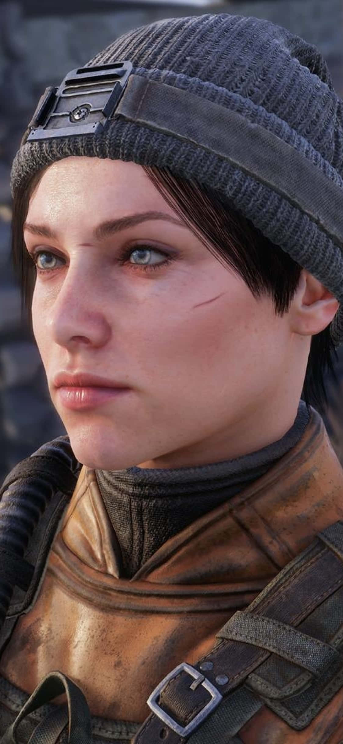 Verken die gevare van post-apokaliptiese Rusland met iPhone X se Metro Exodus Muurpapier