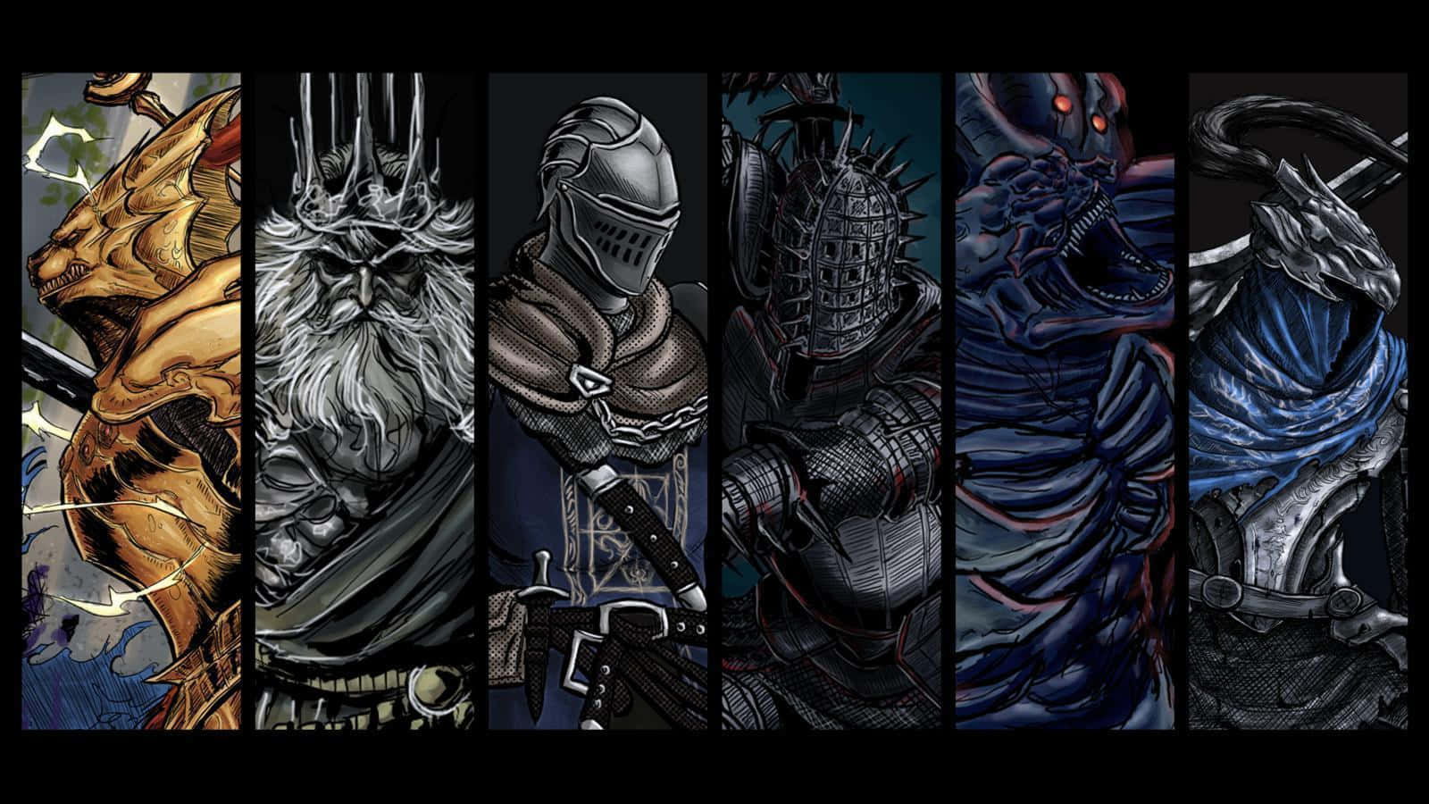 Verken die Gevare van Lordran in Dark Souls Muurpapier