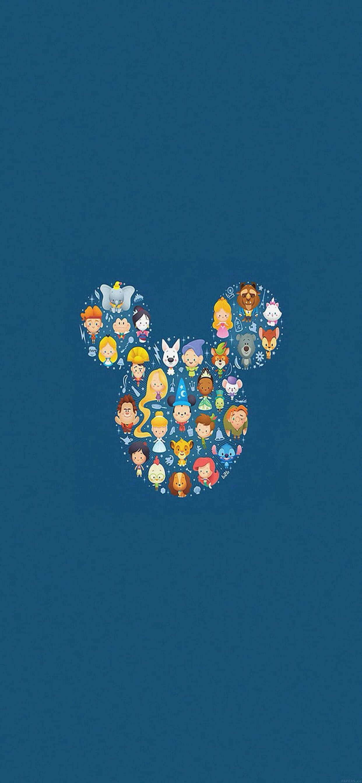 Verken die Magiese Wêreld van Disney op jou iPhone Xs Max Muurpapier