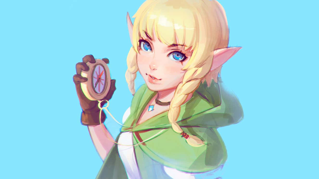 Verken die magiese wêreld van Hyrule in The Legend of Zelda Muurpapier