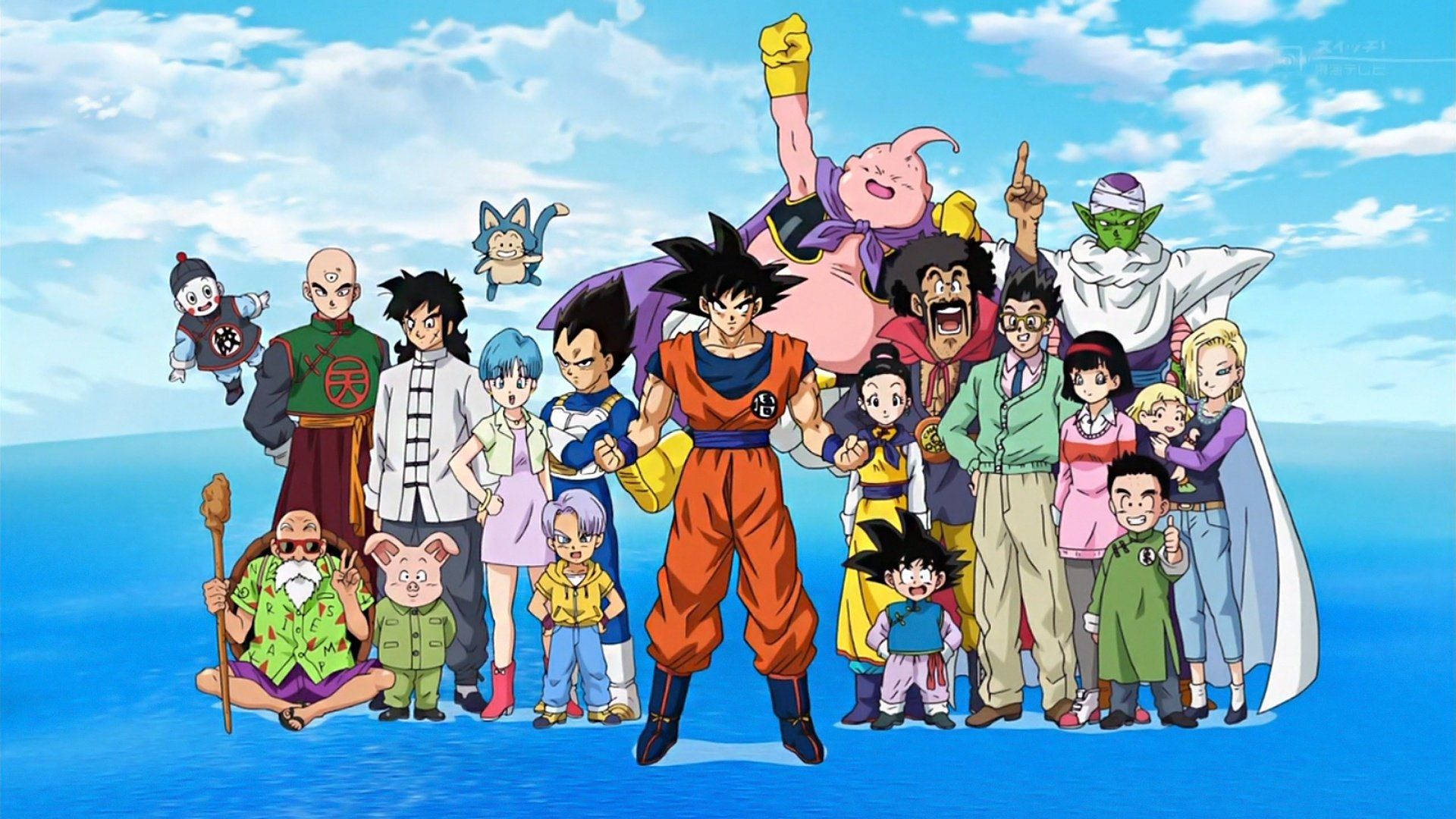 Verken die Ongelooflike Wêreld van Dragon Ball Muurpapier